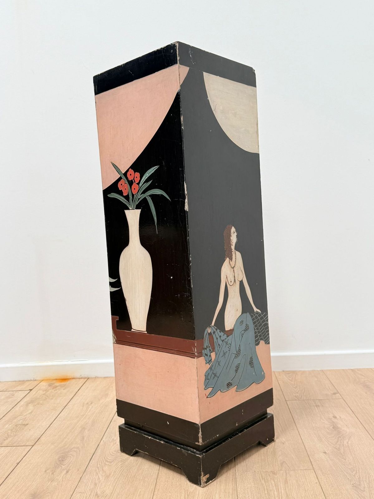 photo vintage 1930s Style Art Deco Column  Delivery Available 0114