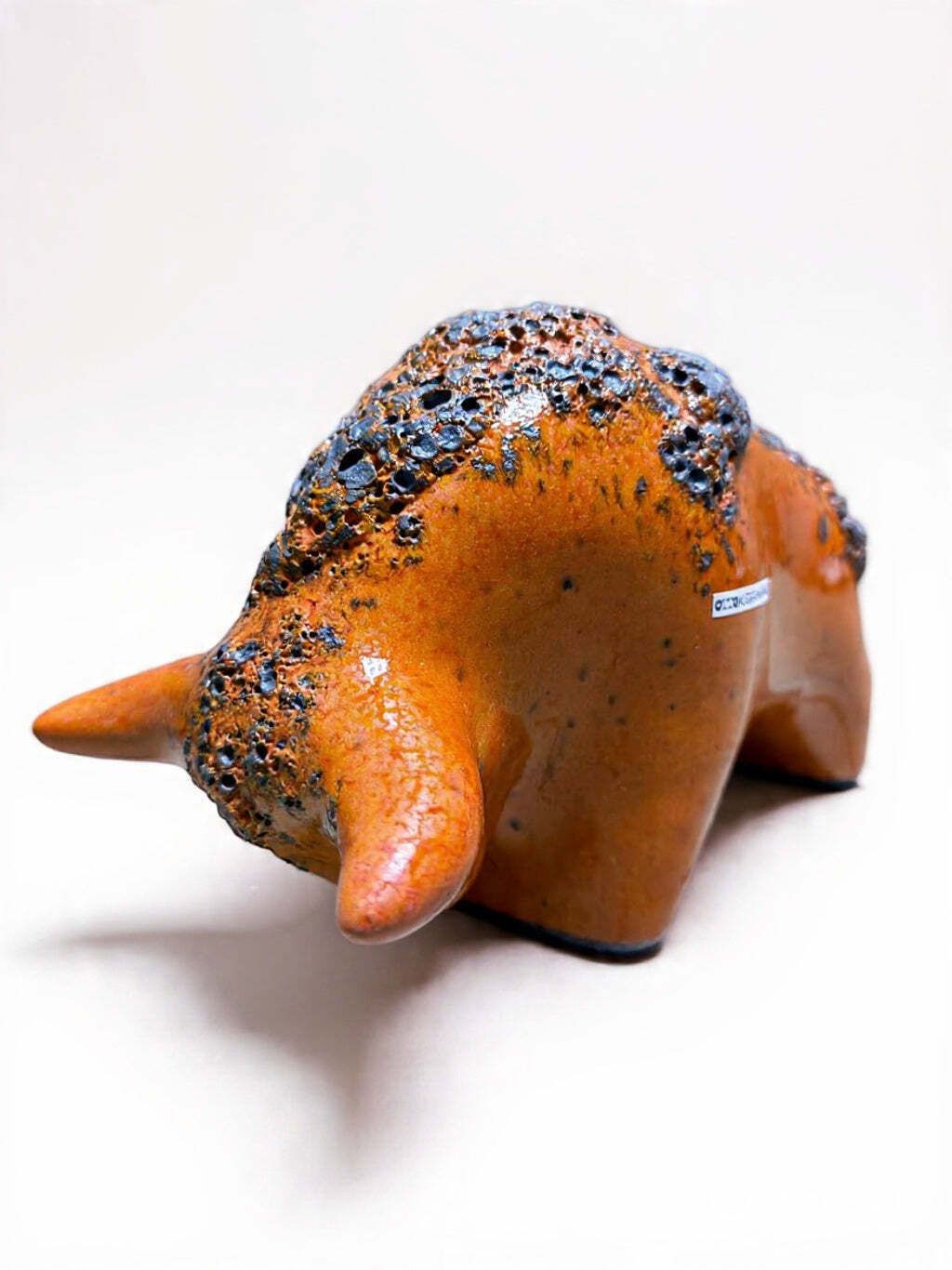 Otto Keramik Classic Ceramic Bull West German Pottery Fat Lava photo buy