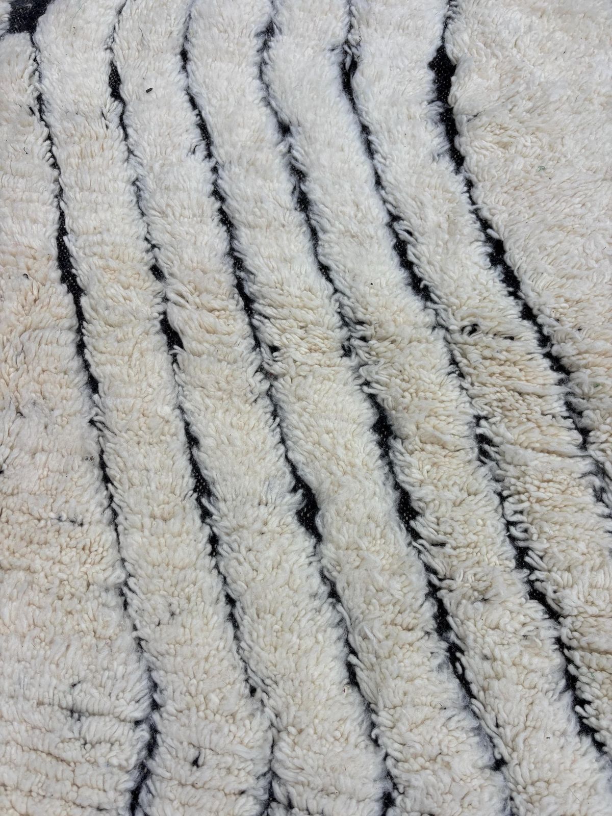 Berber Modern Moroccan Mrirt Wool Rug 190x300 Cm– Handwoven Neutral Berber Carpet,Beni Ourain Carpet , Modern Minimalist Decor photo 1178.0