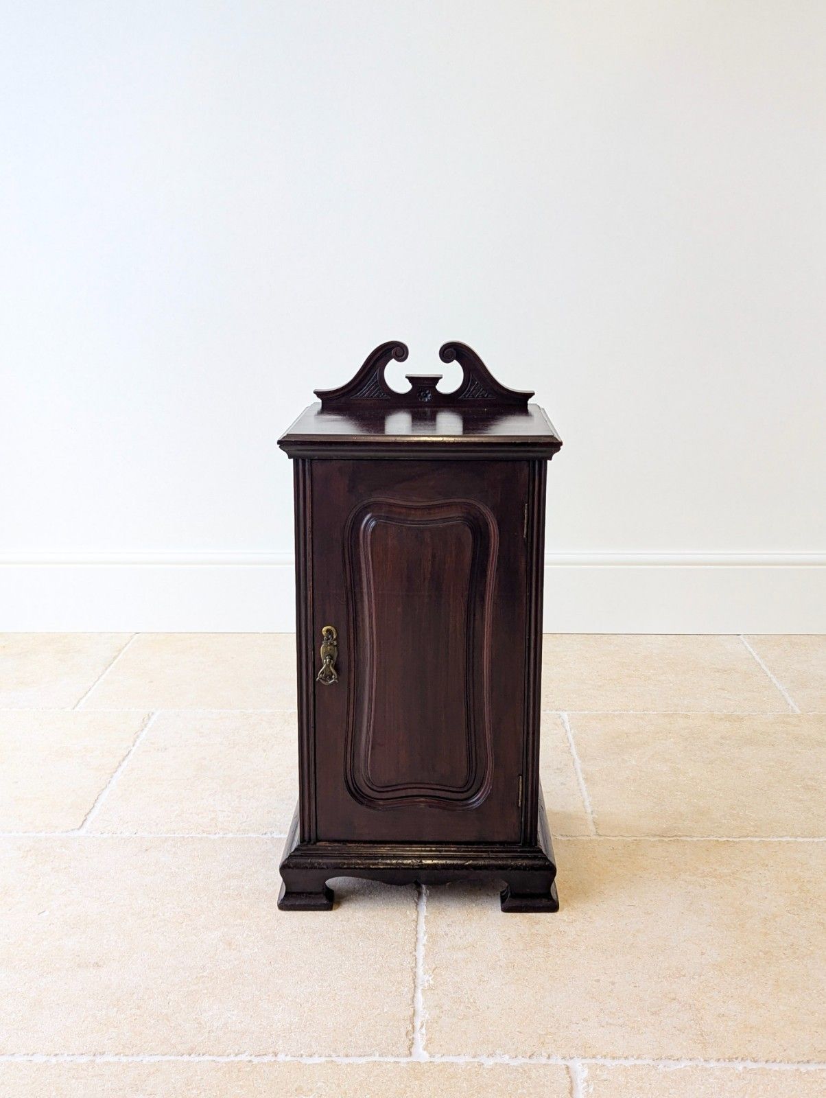 Antique Victorian Mahogany Bedside Cabinet C.1870 photo furniture