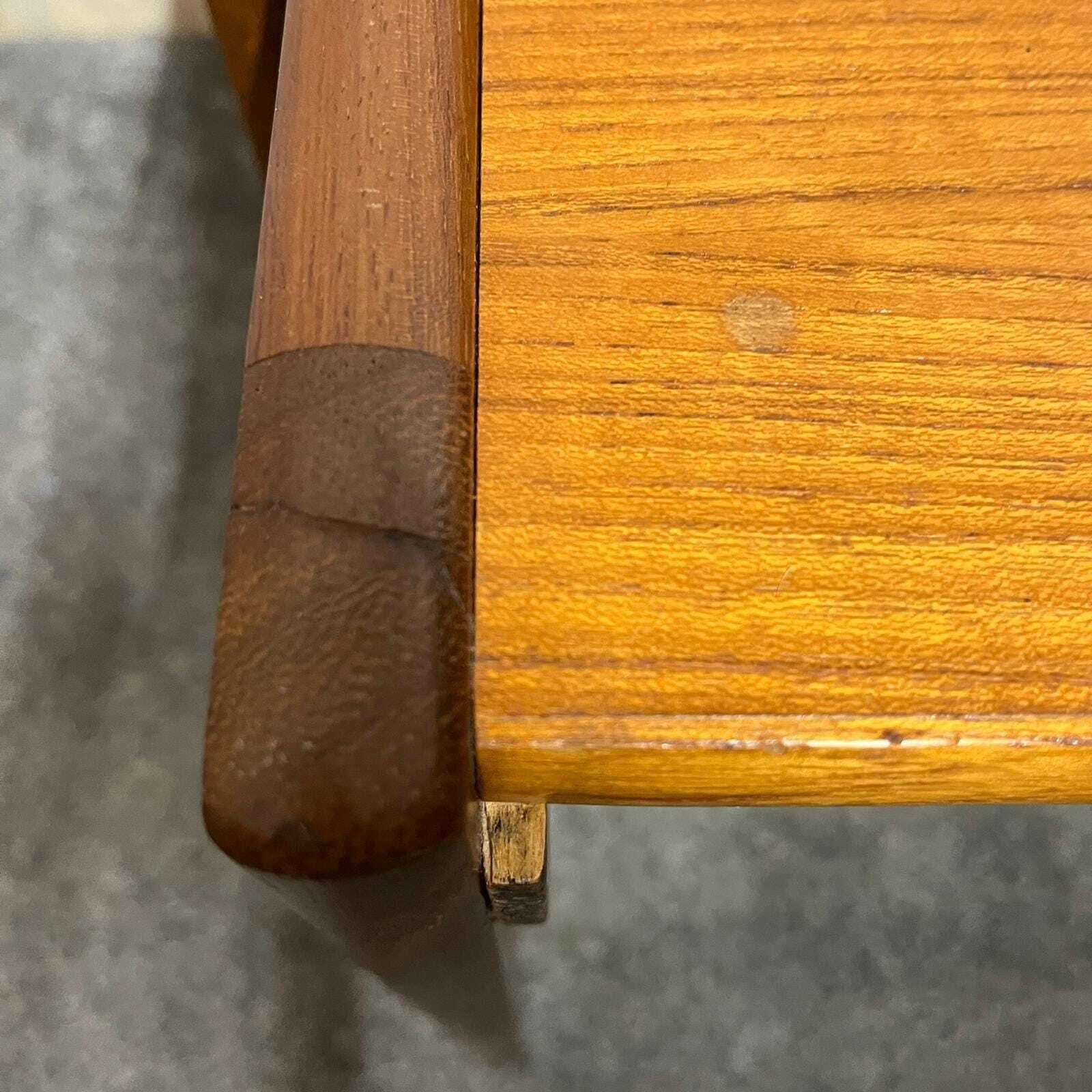 Danish Nest Of Tables Brdr Furbo Spottrup Mid Century Teak Side Tables Vintage photo vinterior
