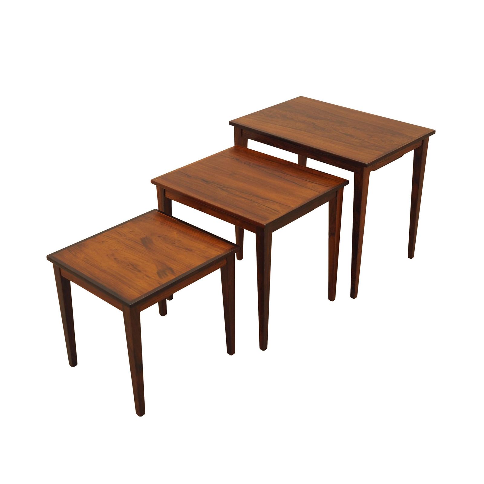 Set Of Three Coffee Tables, Danish Design, 1960s, Made In Denmark