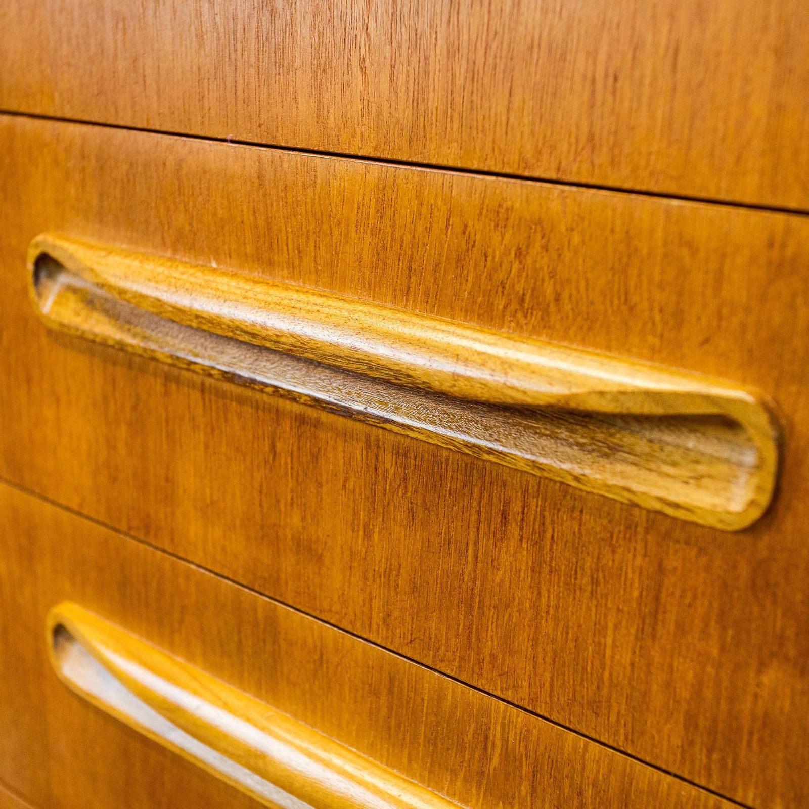 photo for sale G Plan Fresco Teak 6 Drawer Tallboy By V.B. Wilkins