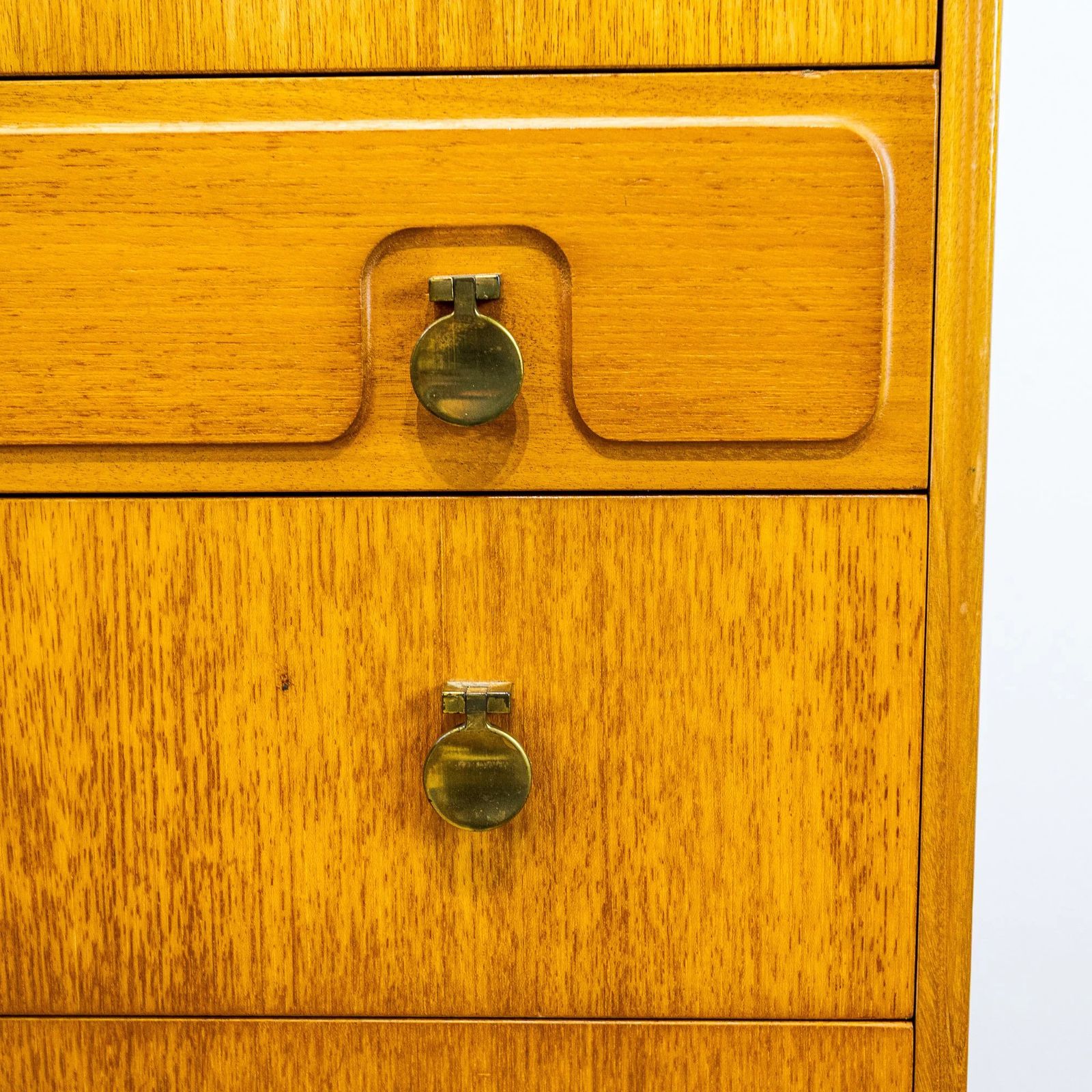 McIntosh Teak Chest Of 6 Drawers photo vintage