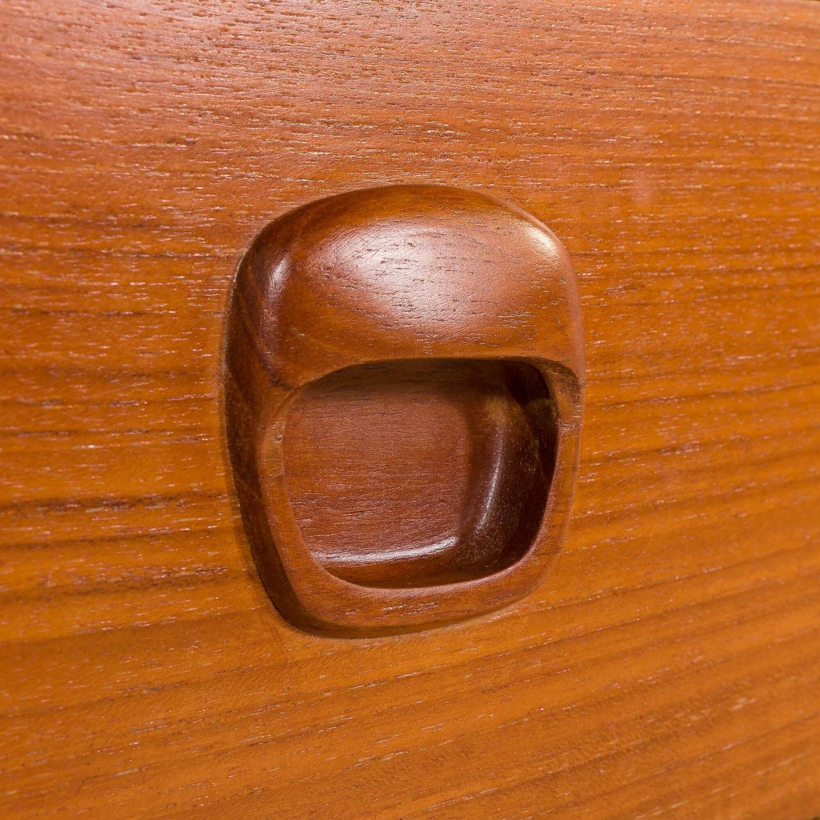 Danish Teak Wall Unit In The Style Of Cadovius, Sorensen With A Lamp, 1970s photo vintage