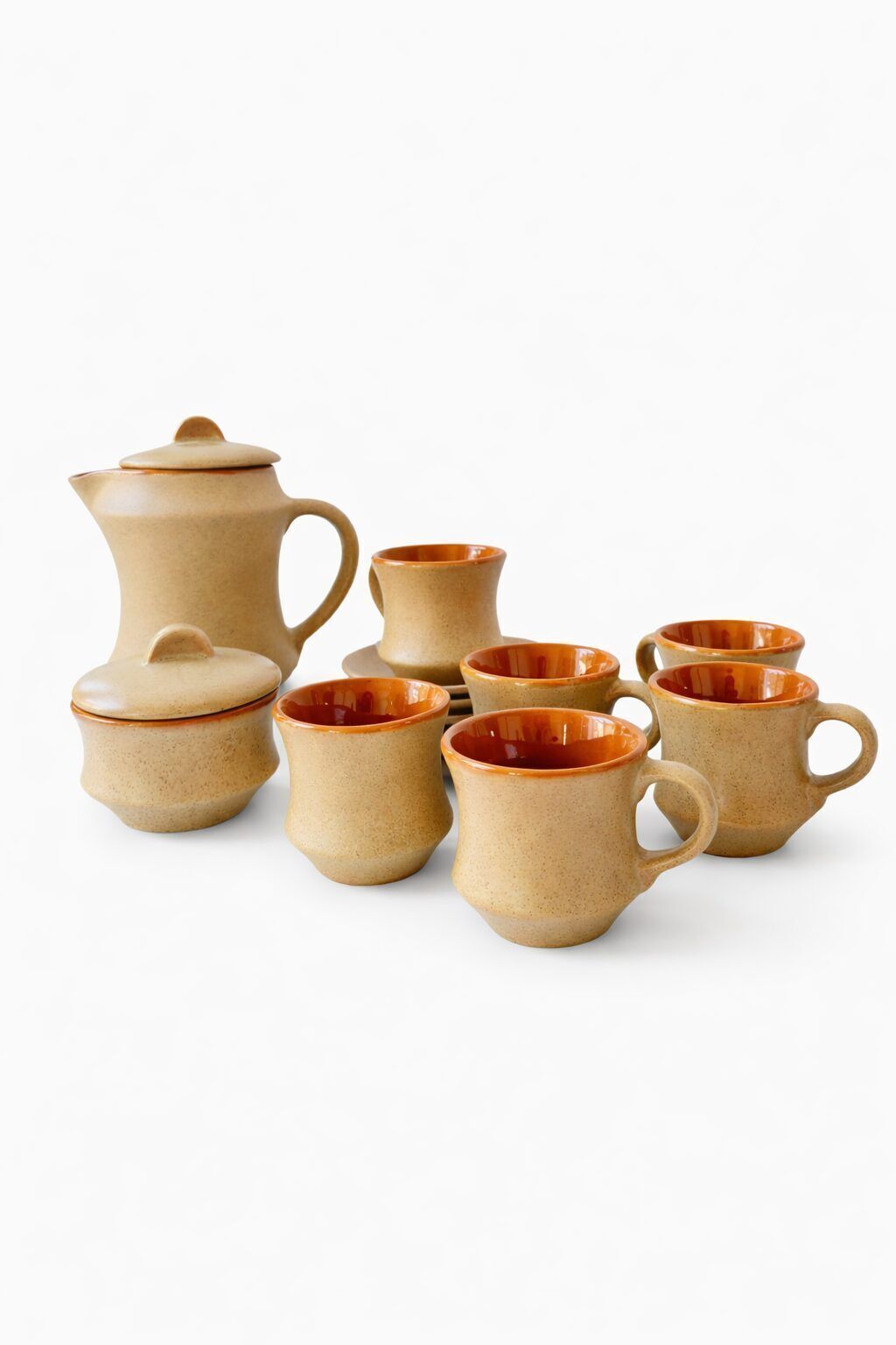 Keramiek thee-/koffieservies, midden 20e eeuw photo buy