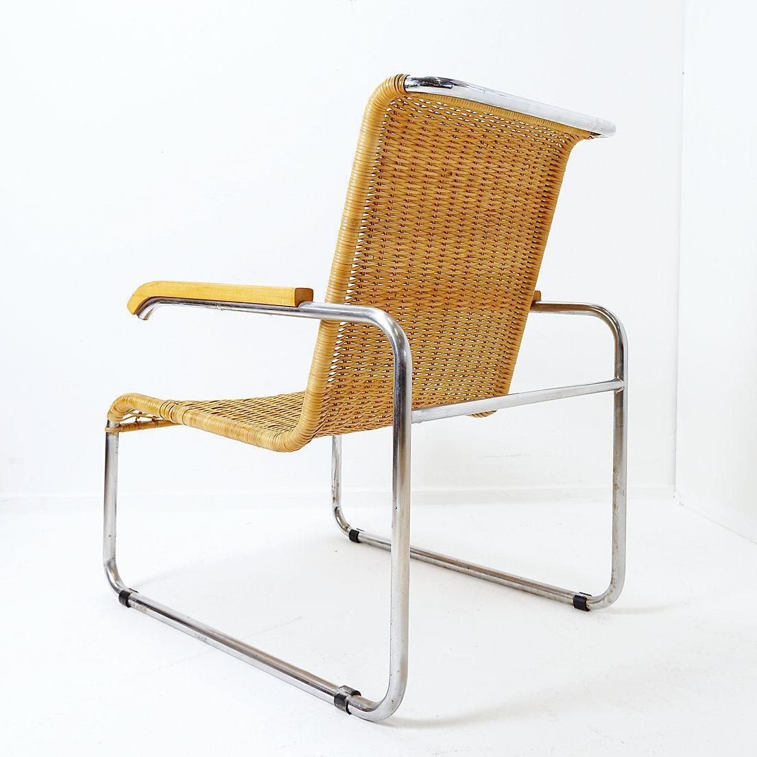 photo vintage Armchair In The Style Of Breuer For Thonet   Circa 1990