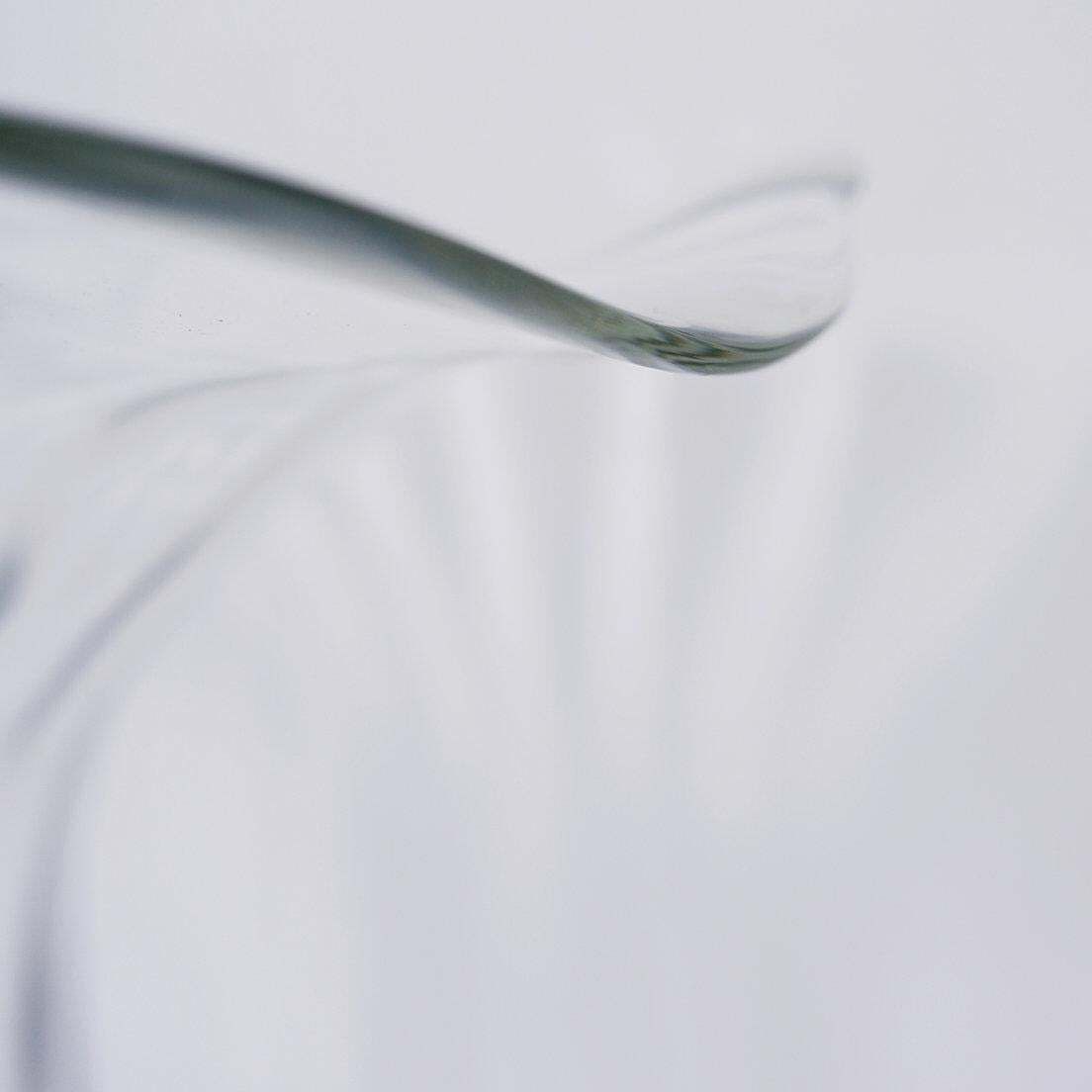 Transparent Glass Vase Attributed To Peill & Putzler   Circa 1970 photo furniture