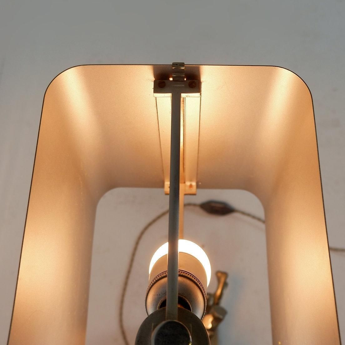 photo buy Mid Century Modern Coral Table Lamp By Maison Charles, France, 1970
