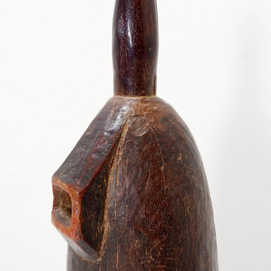 Senufo   African "Trompe D’appel"    Mid 20th Century   Ivory Coast photo vintage