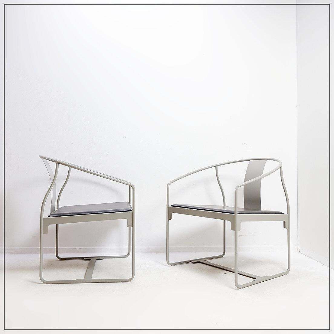 Furniture Pair Of Mingx Armchairs By Konstantin Grcic For Driade   21th photo