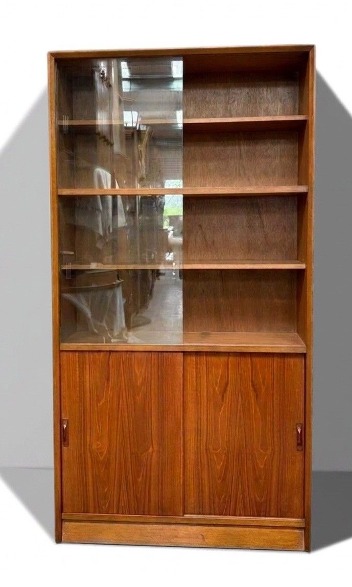 Minty Of Oxford Teak Bookcase Mid Century Retro C1960s Super Quality photo vinterior