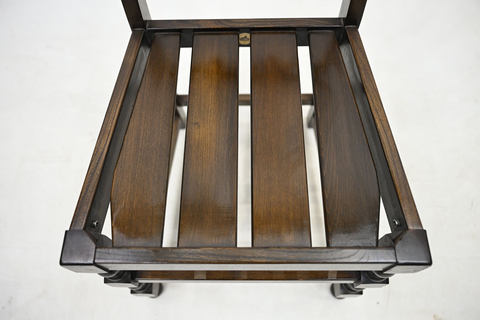 photo vintage 4 Ercol Dining Chairs Yorkshire Range Dark Finish Free Nationwide Delivery*