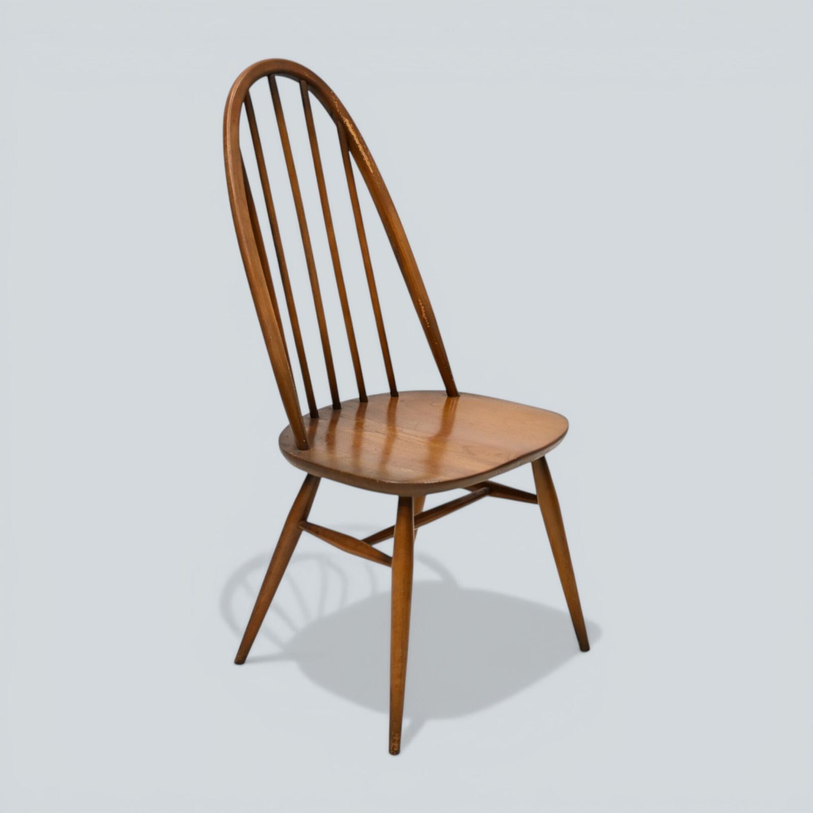 467.0 4 Ercol Dining Chairs Windsor Quaker Golden Dawn Vintage 1970s Free Uk Delivery photo