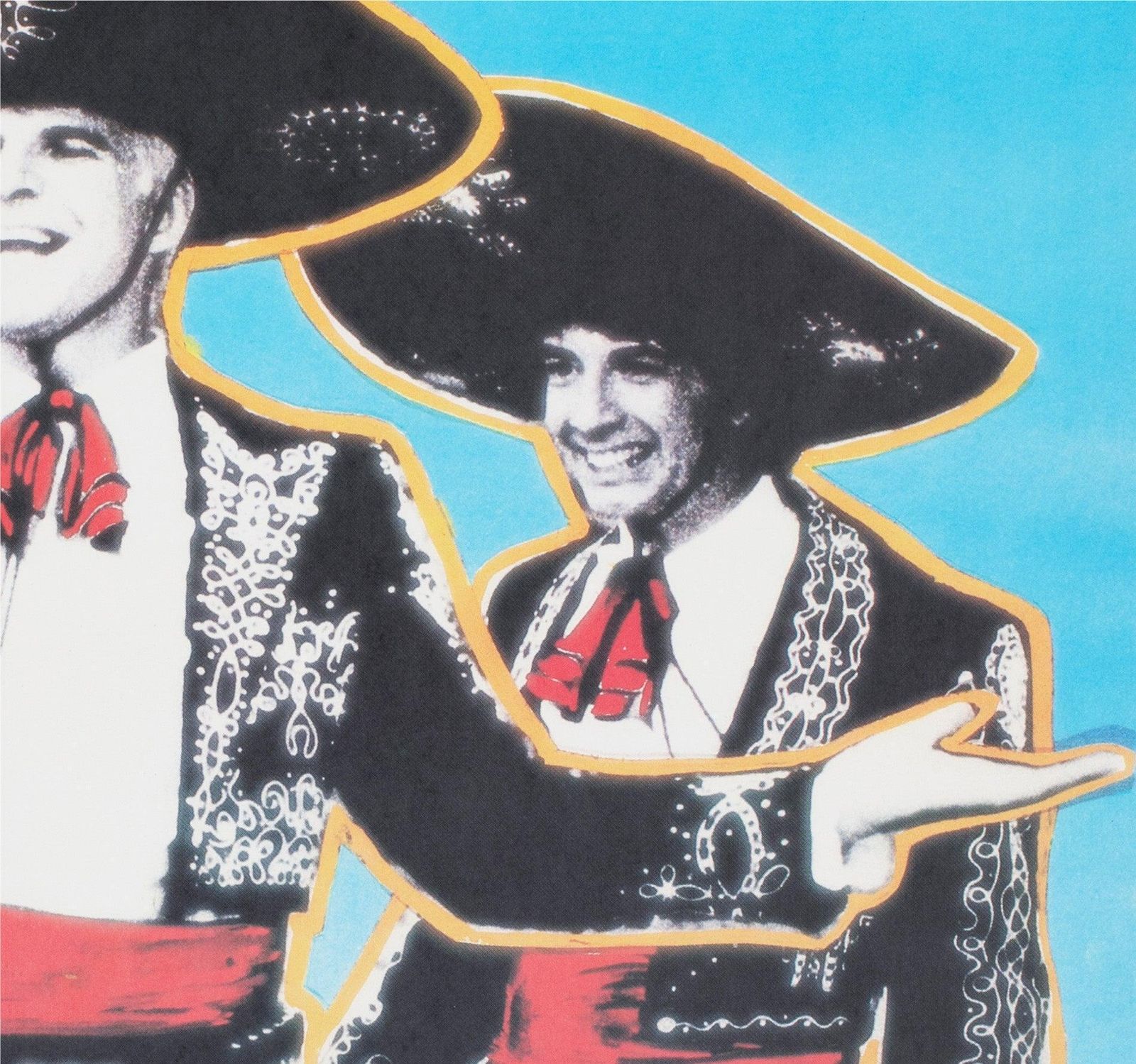 The Three Amigos 1990 Oost-Duits filmposter, Finger photo vinterior