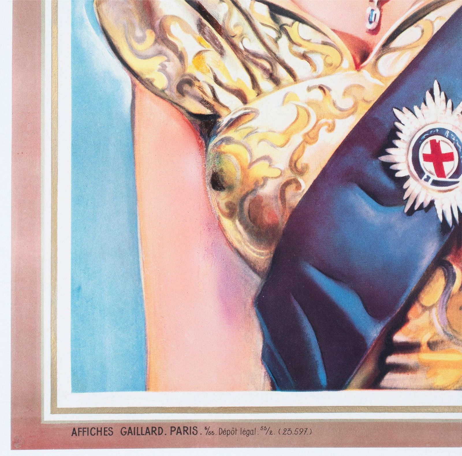 Affiche française du film A Queen Is Crowned, 1953 photo buy
