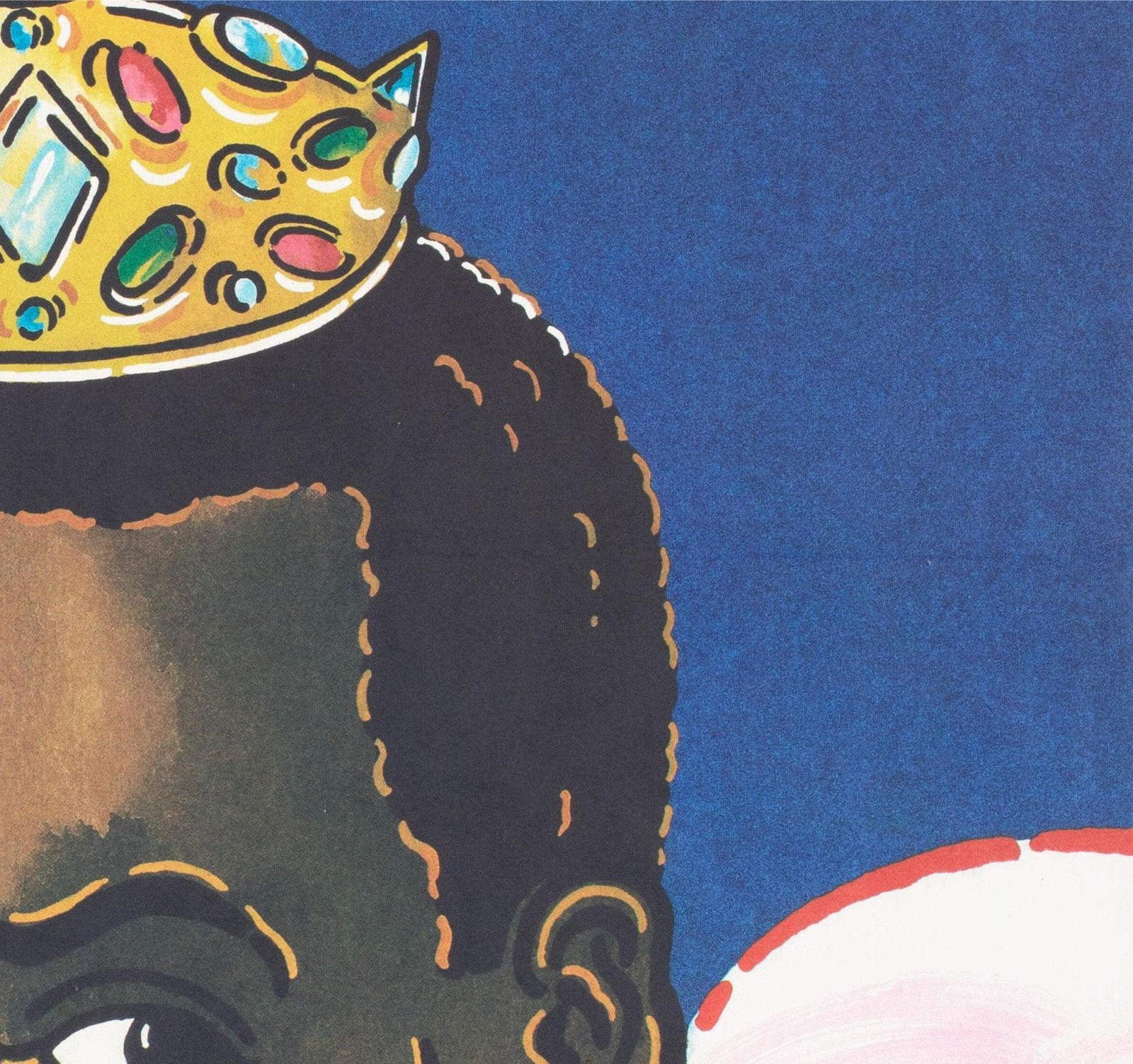 Affiche de cinéma est-allemande A1 Coming to America, 1990, Gunter Wongel photo vinterior