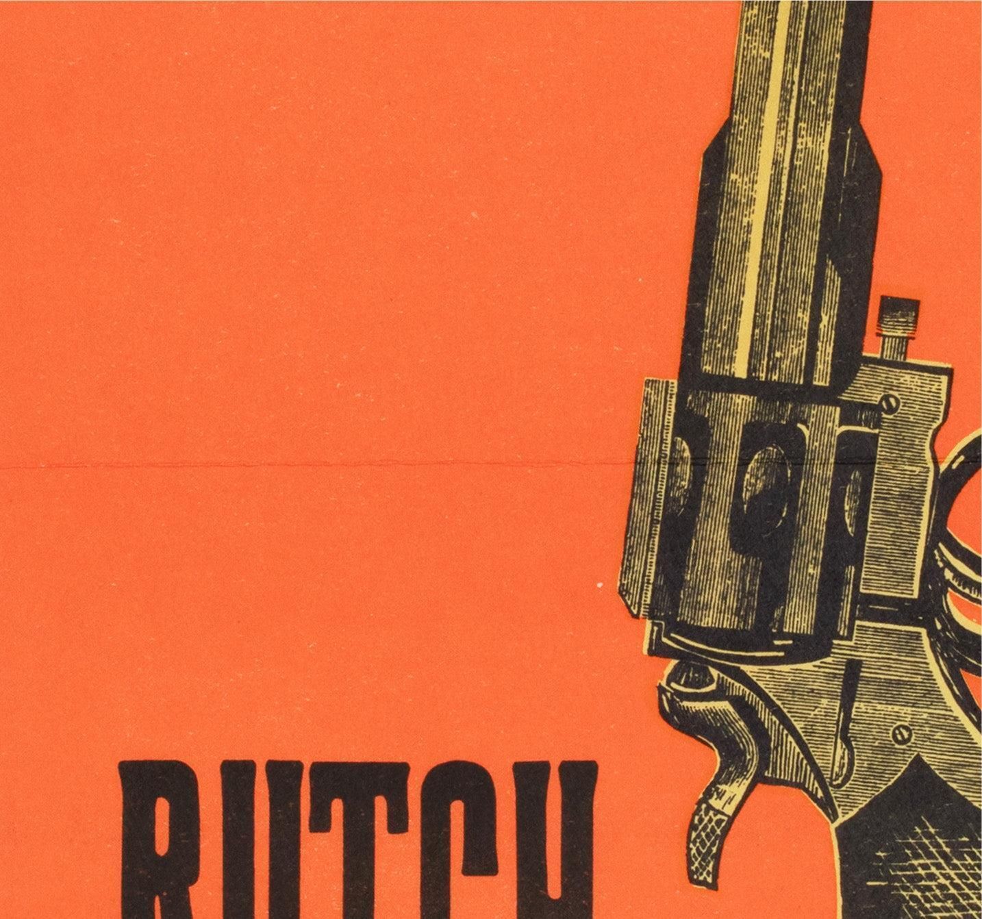 Butch Cassidy And The Sundance Kid 1970 Czech A3 Film Poster, Stanner photo 478.0