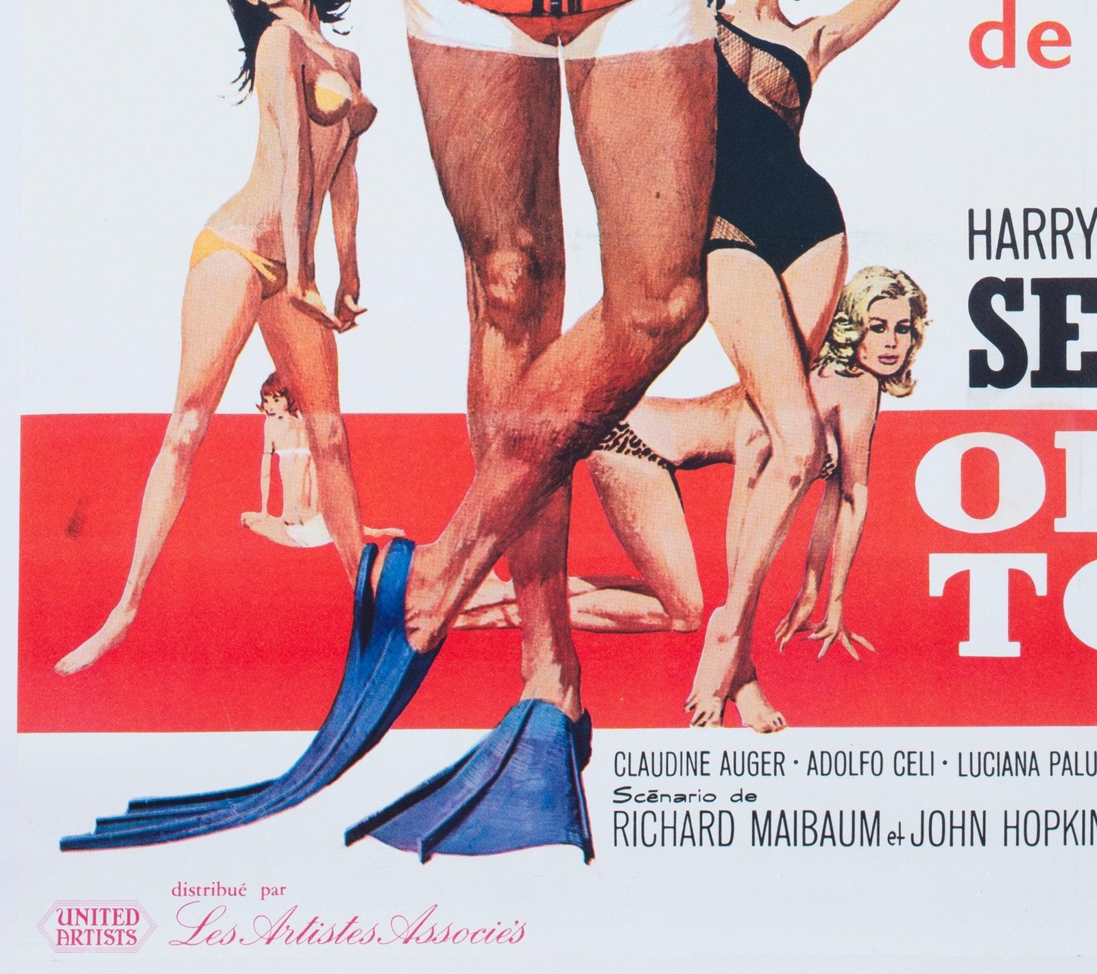 Thunderball 1965 Franse Grande filmaffiche, Robert McGinnis en Frank McCarthy photo buy