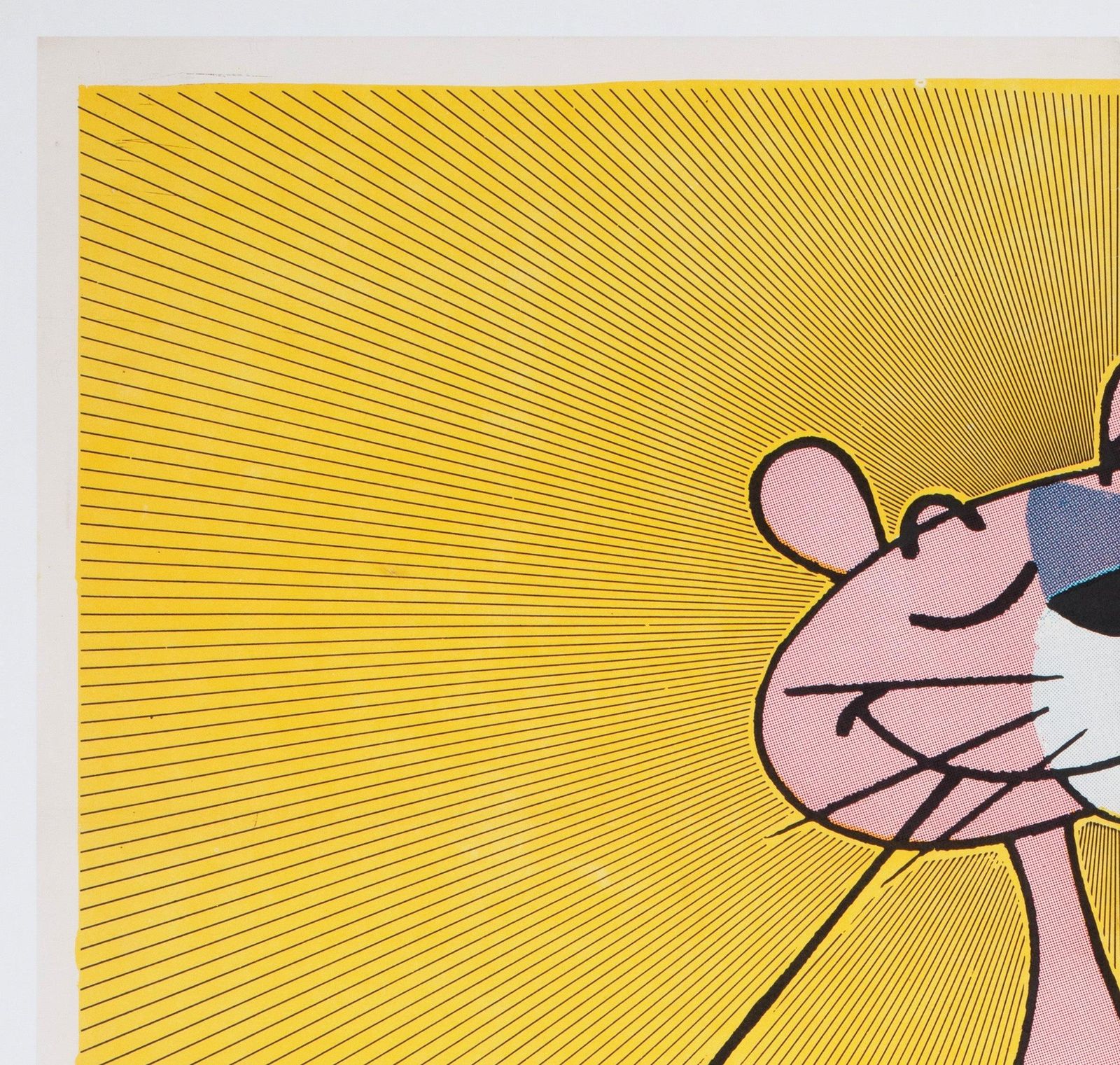 The Pink Panther Marathon 1974 Spanish Film Poster photo for sale