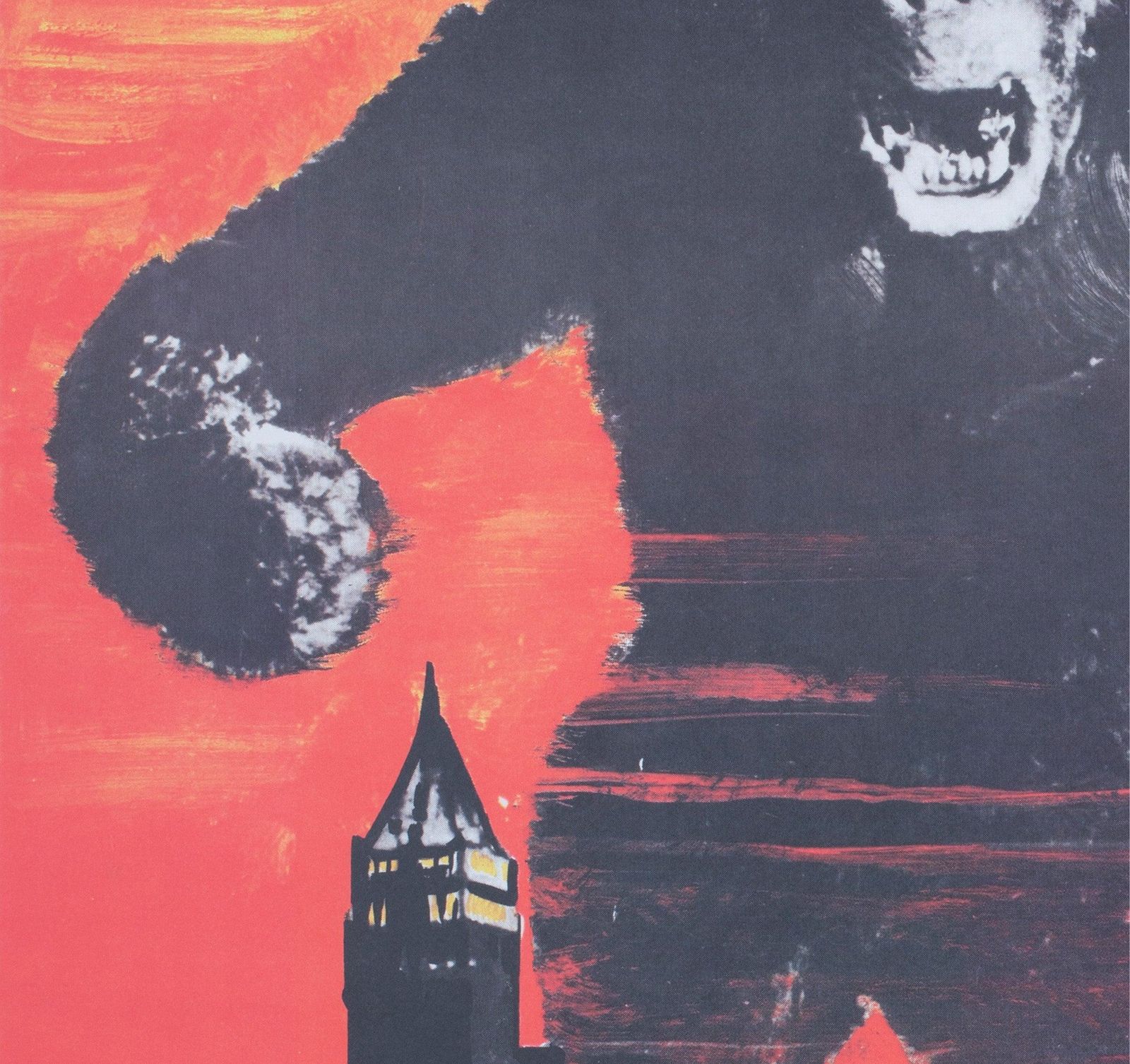 King Kong R1966 Swedish Film Poster photo 466.0