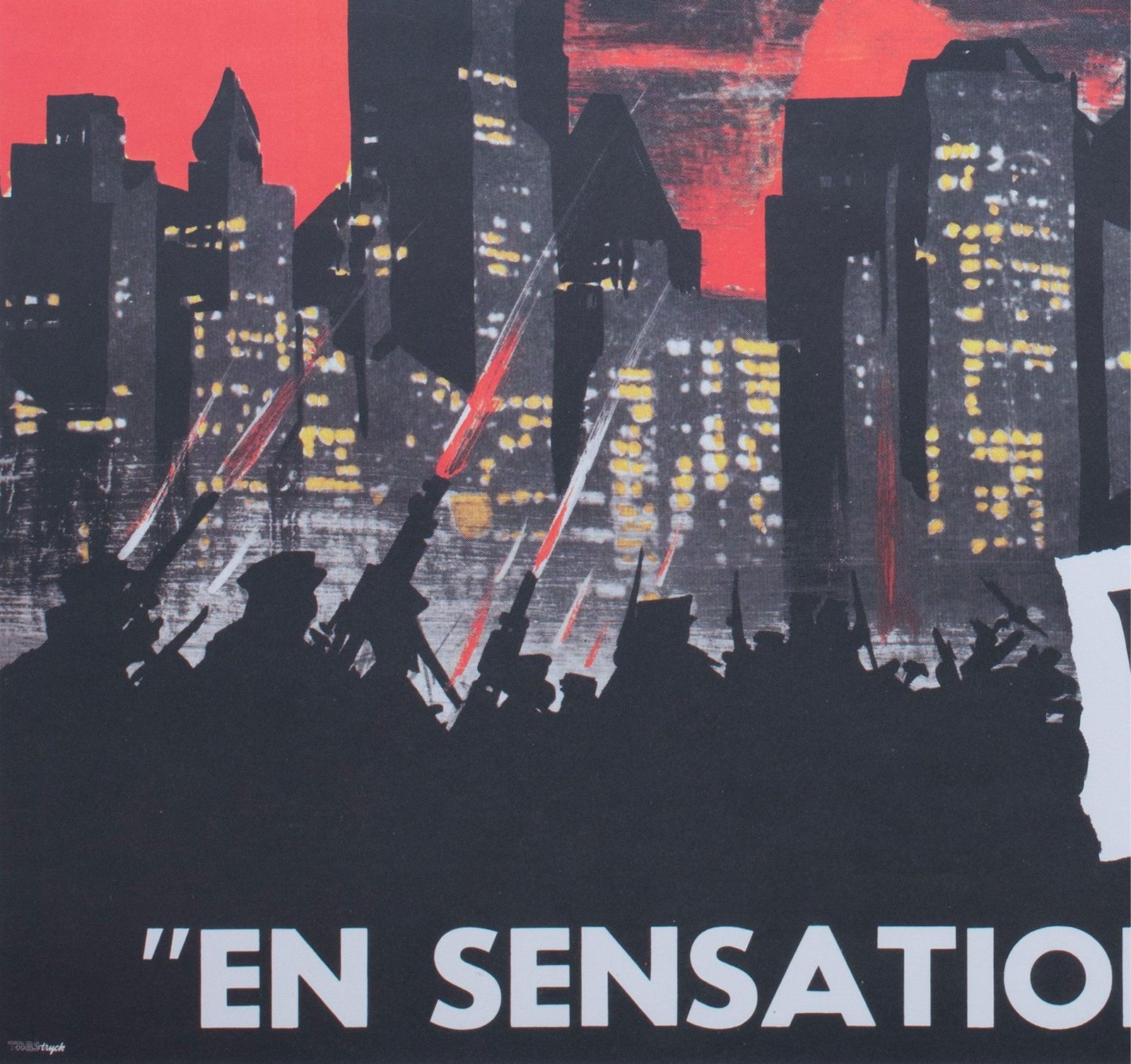 Affiche de cinéma suédoise King Kong R1966 photo buy
