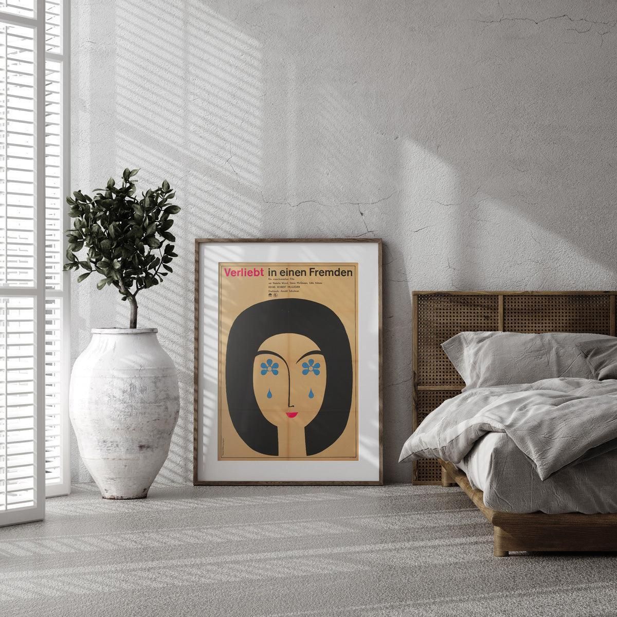 Love With The Proper Stranger 1966 Oost-Duits filmposter, Thomas Schleusing photo furniture