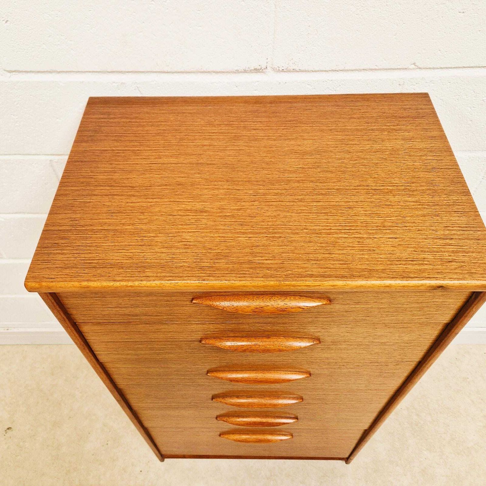 Austinsuite Vintage Mid Century Danish Design Tallboy Chest Of Drawers Pg189 photo 349.0