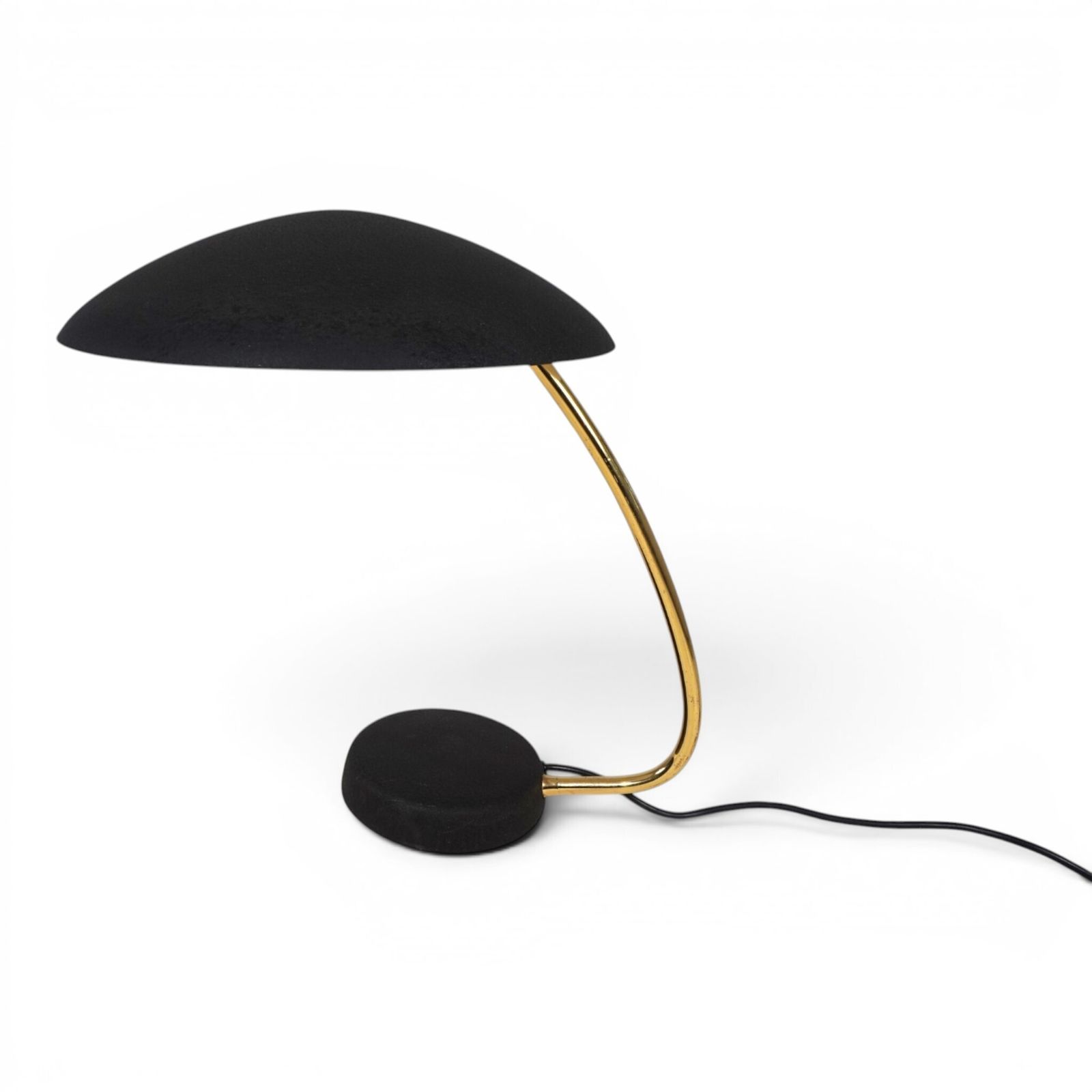 Cosack 7675 Zwarte Tafellamp door Karl Heinz Kinsky, 1956 photo Verlichting