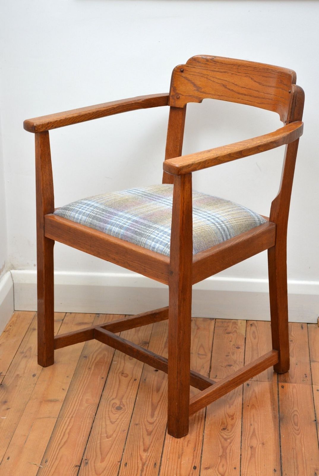 Arts And Crafts Desk Chair Restored Office Chair In Oak photo furniture