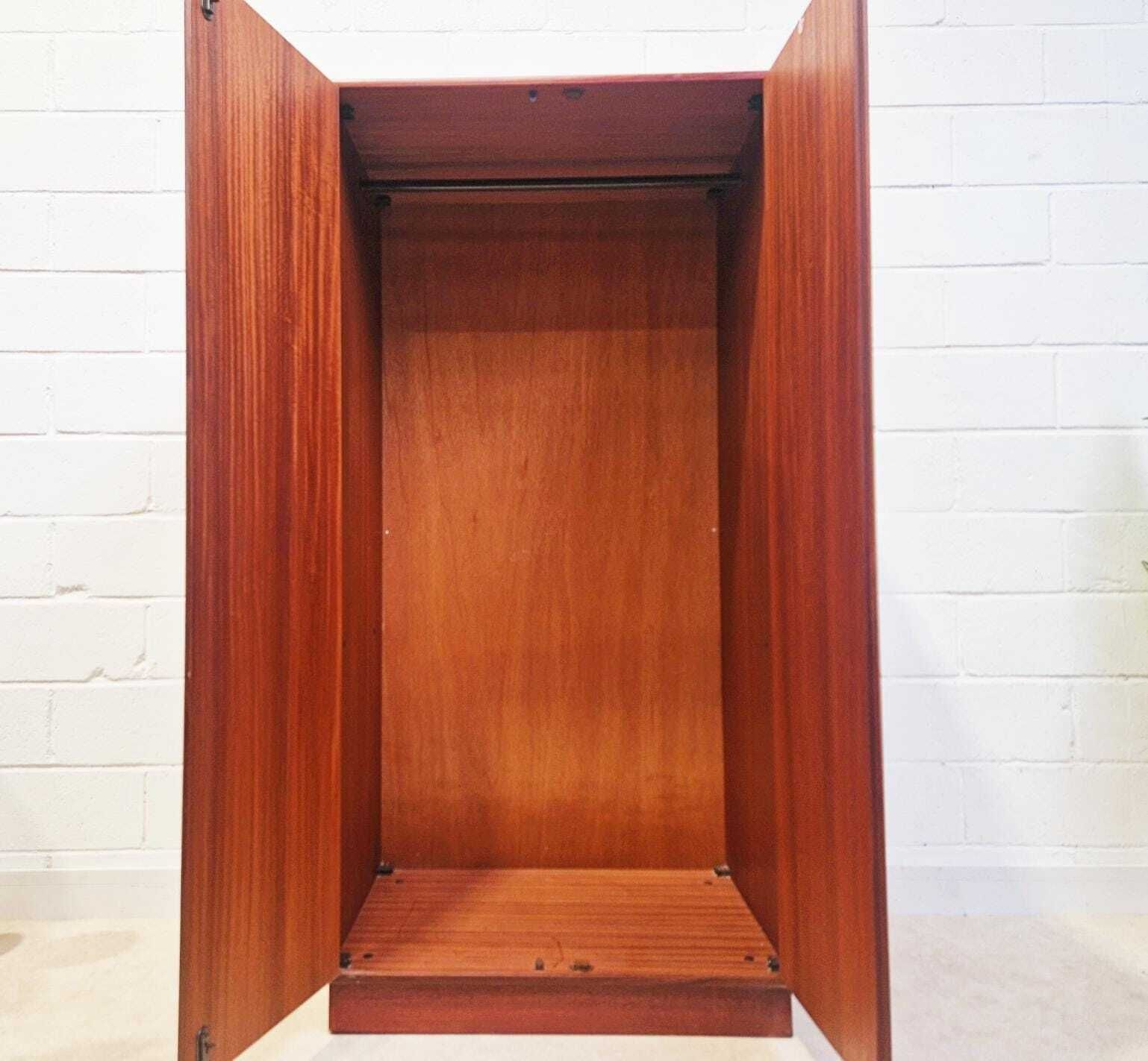 V.B Wilikins For G Plan Fresco Vintage Mid Century Medium Teak Danish Design Wardrobe Pg191 photo for sale