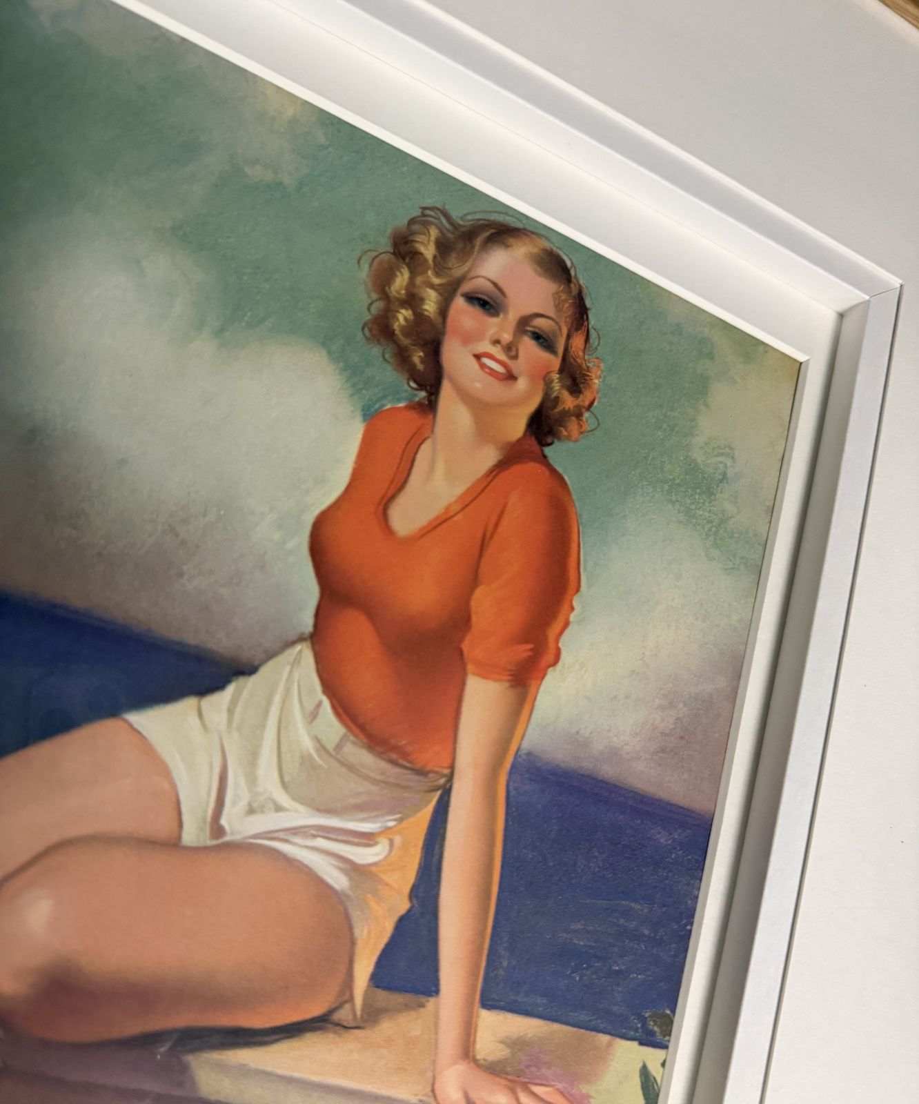 Art 1930s American Lucky Strike Advertising Art Print After Bradshaw Crandell, ‘Accent On Youth'’ photo