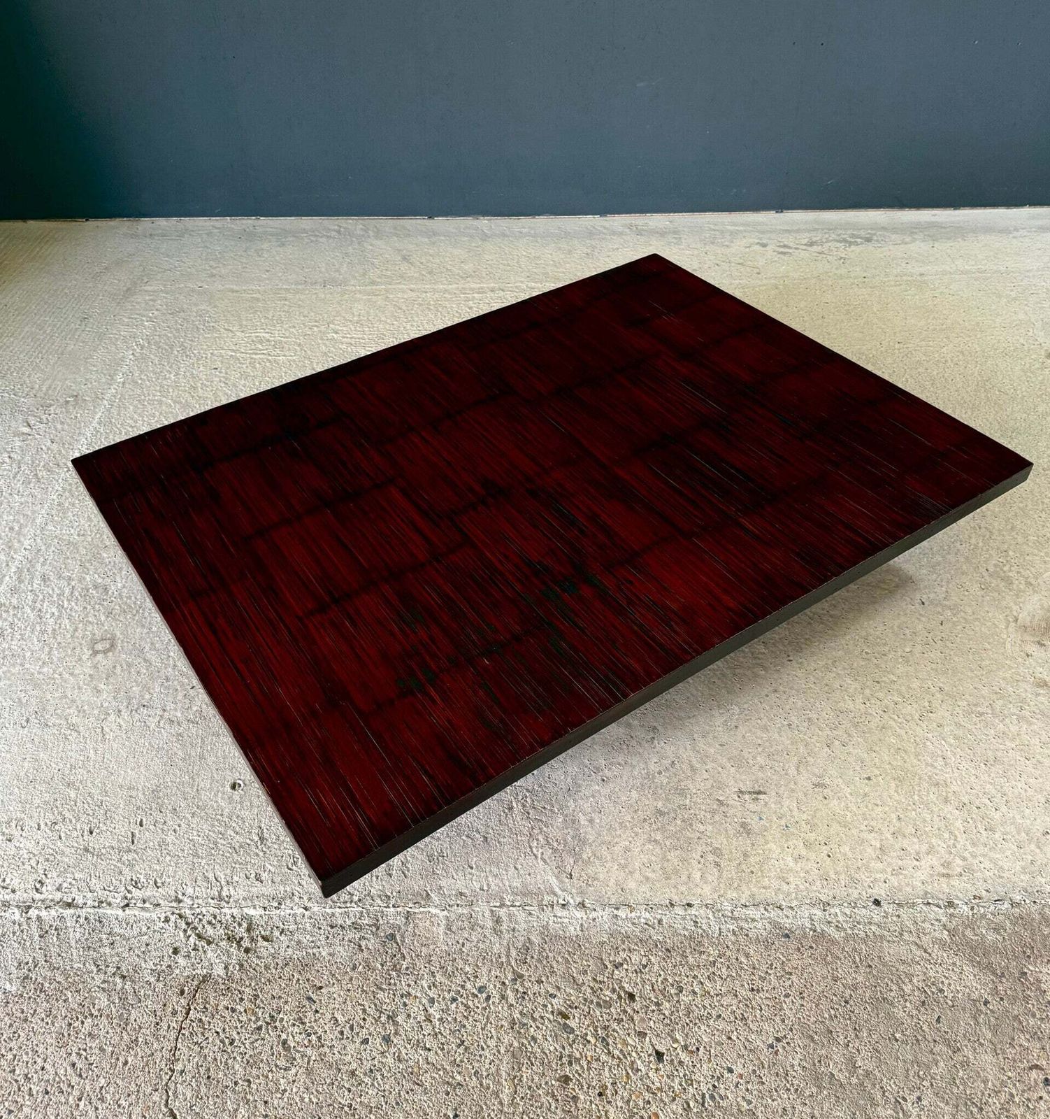 photo vinterior Opium Bamboo Salontafel van Axel Vervoordt, België jaren 1980