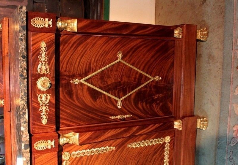 photo furniture Sideboard Return Of Egypt In Mahogany 20th