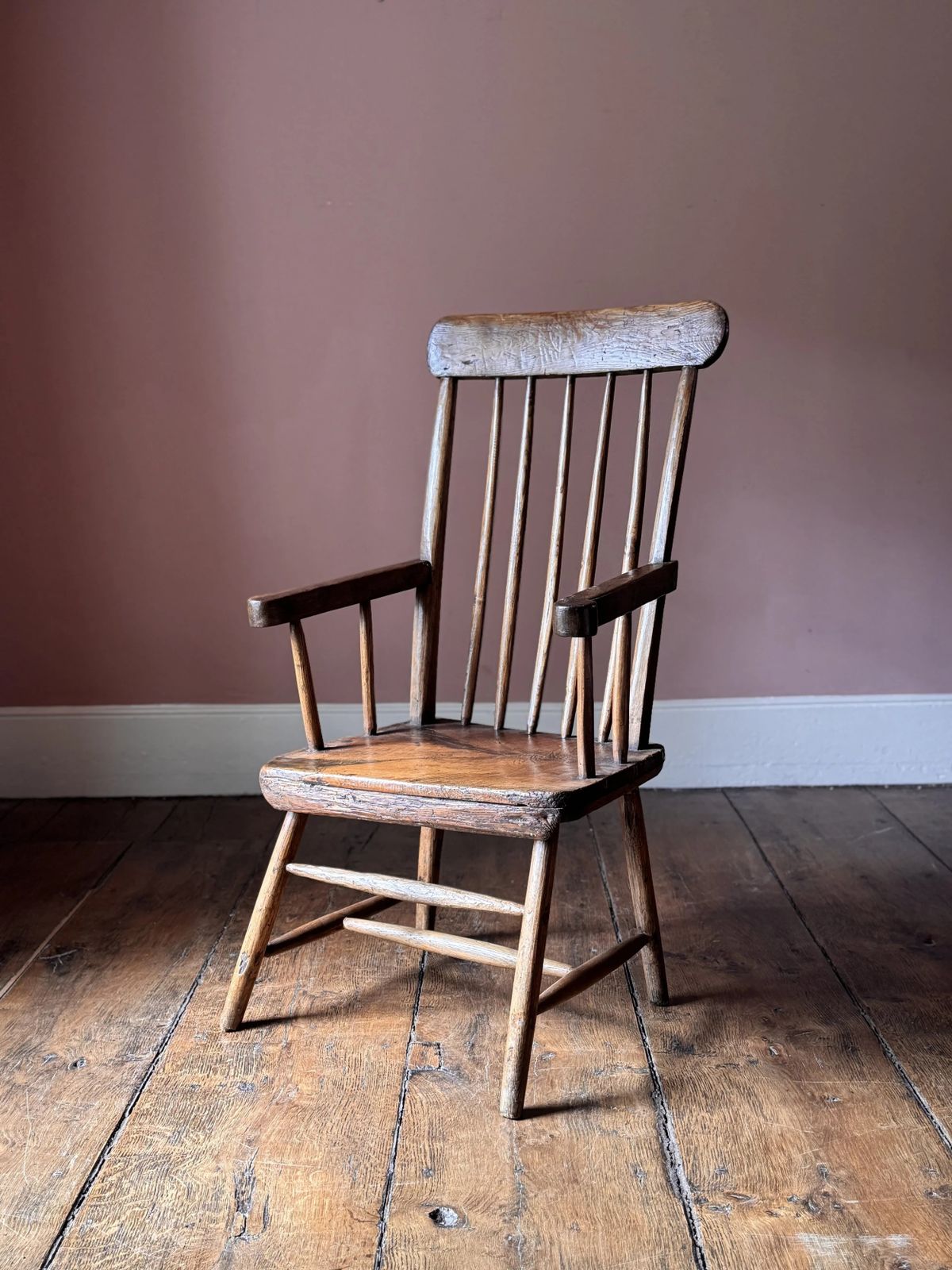 19th Century Welsh Country Stick Chair