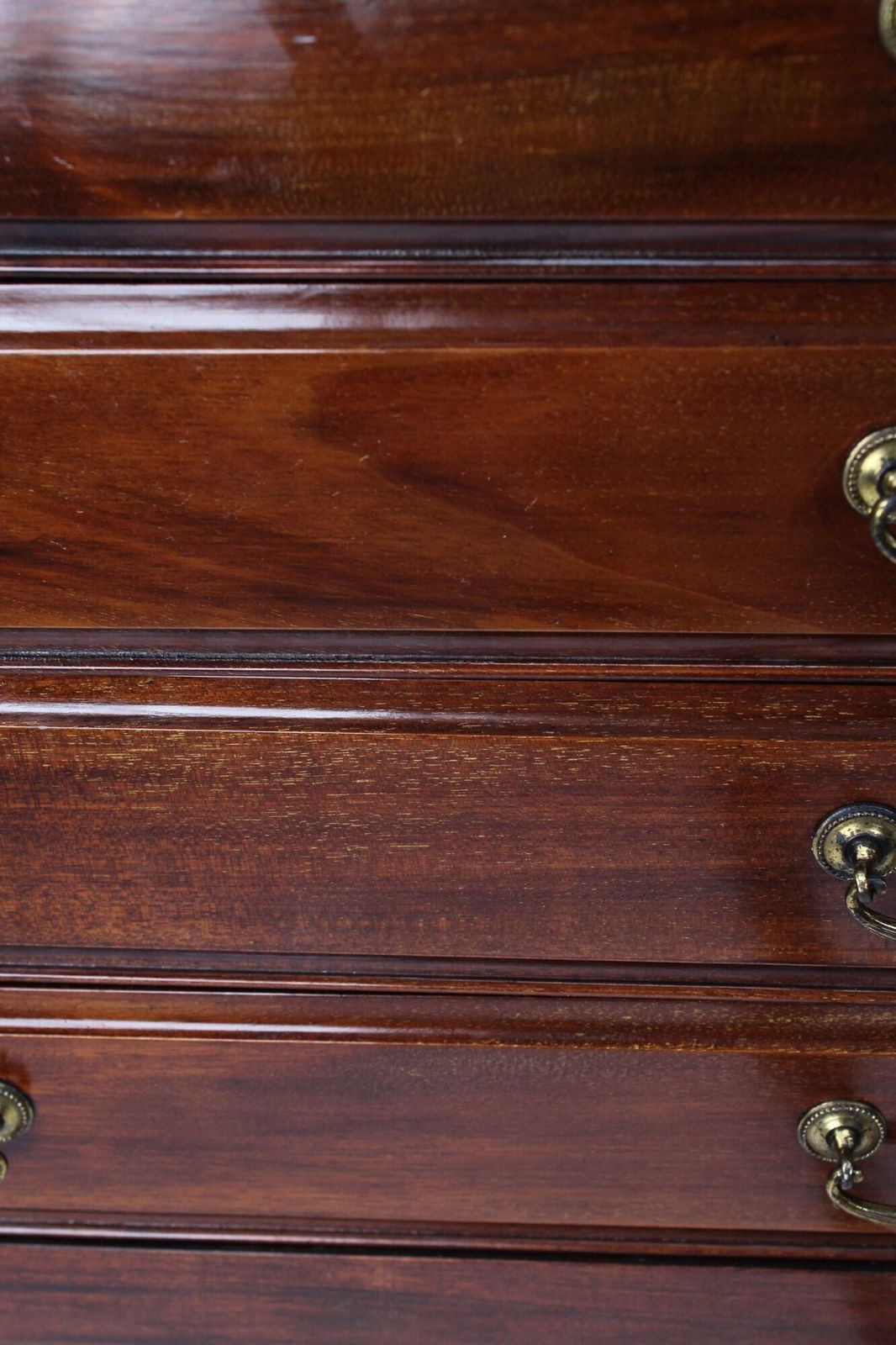 Antique Edwardian Mahogany Music Cabinet photo vintage
