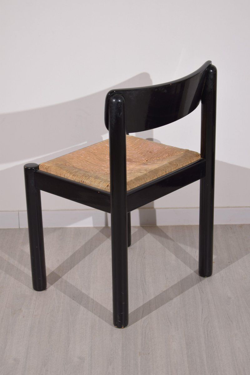 1248.0 Chairs By Vico Magistretti For Schiffini, 1970s, Set Of 4 photo