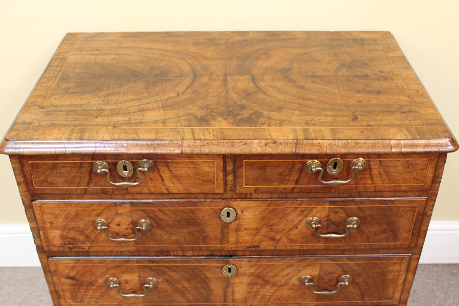 George I Walnut Chest Of Drawers photo for sale