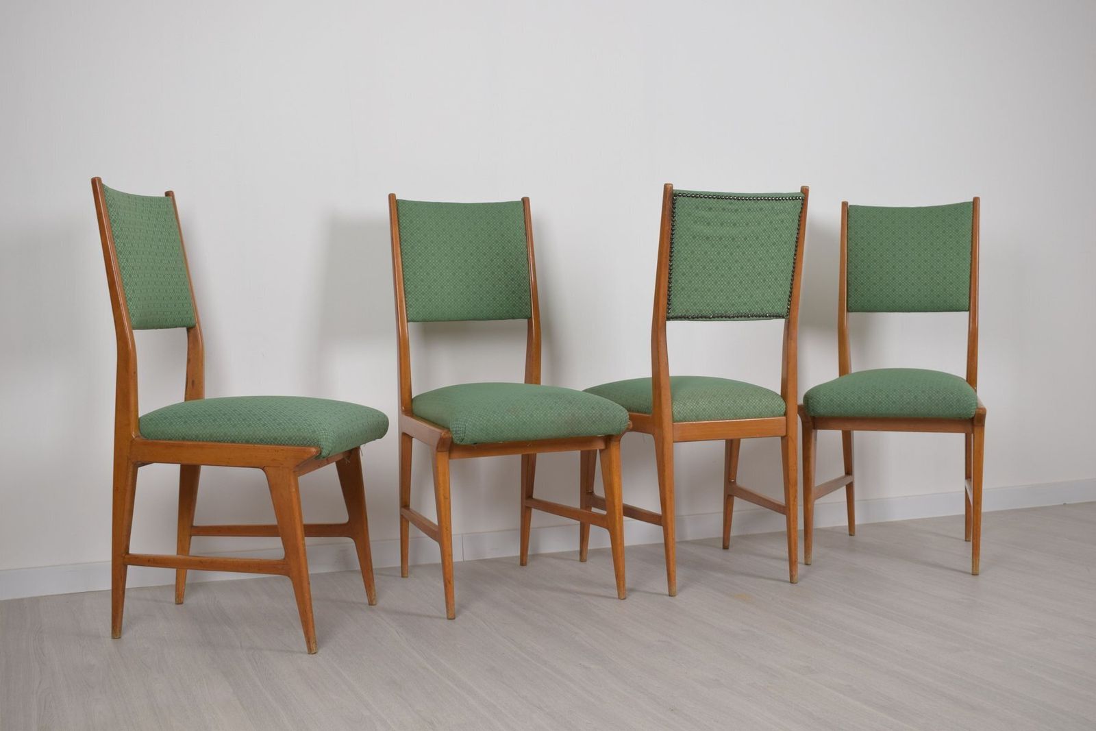 Vintage Chairs, Italy, 1950, Set Of 4 photo for sale