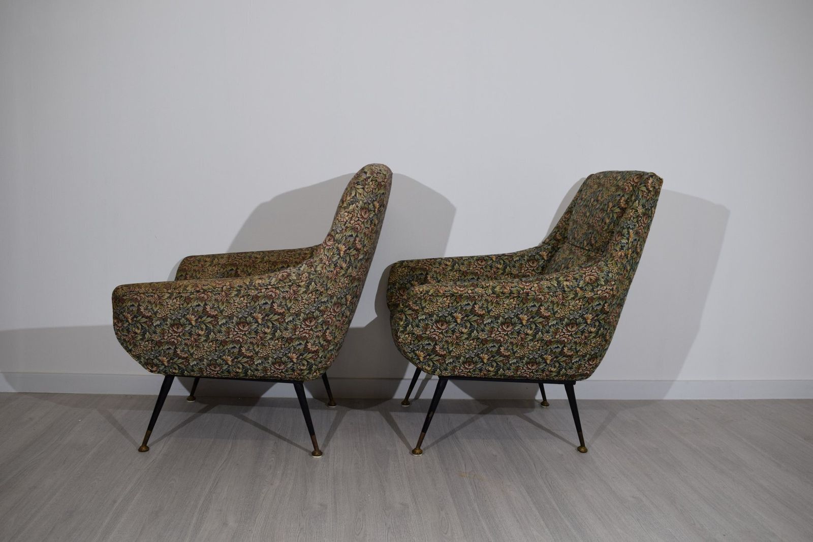 Armchairs By Gigi Radice For Minotti, Italy, 1960s, Set Of 2 photo for sale