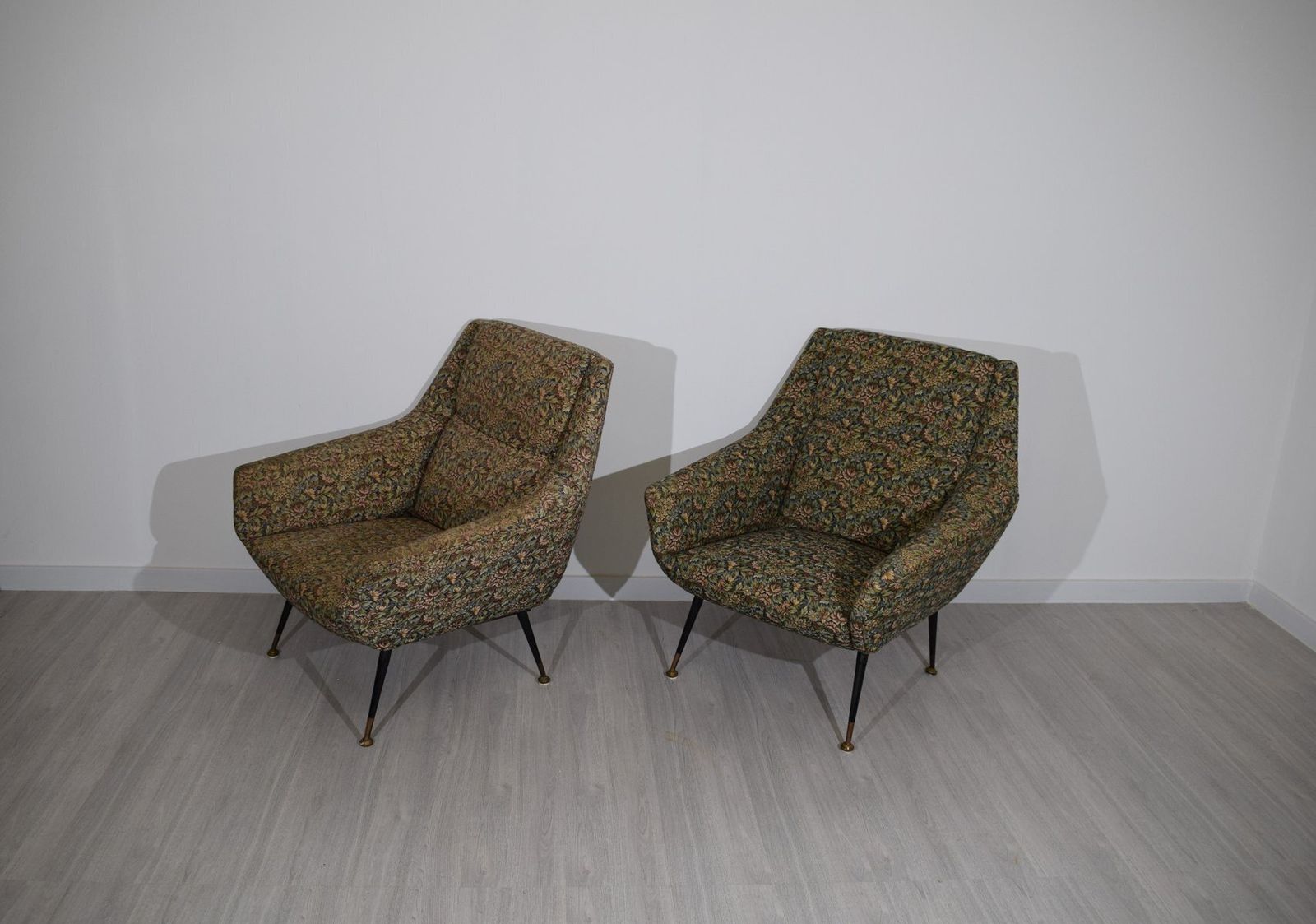 photo vintage Armchairs By Gigi Radice For Minotti, Italy, 1960s, Set Of 2