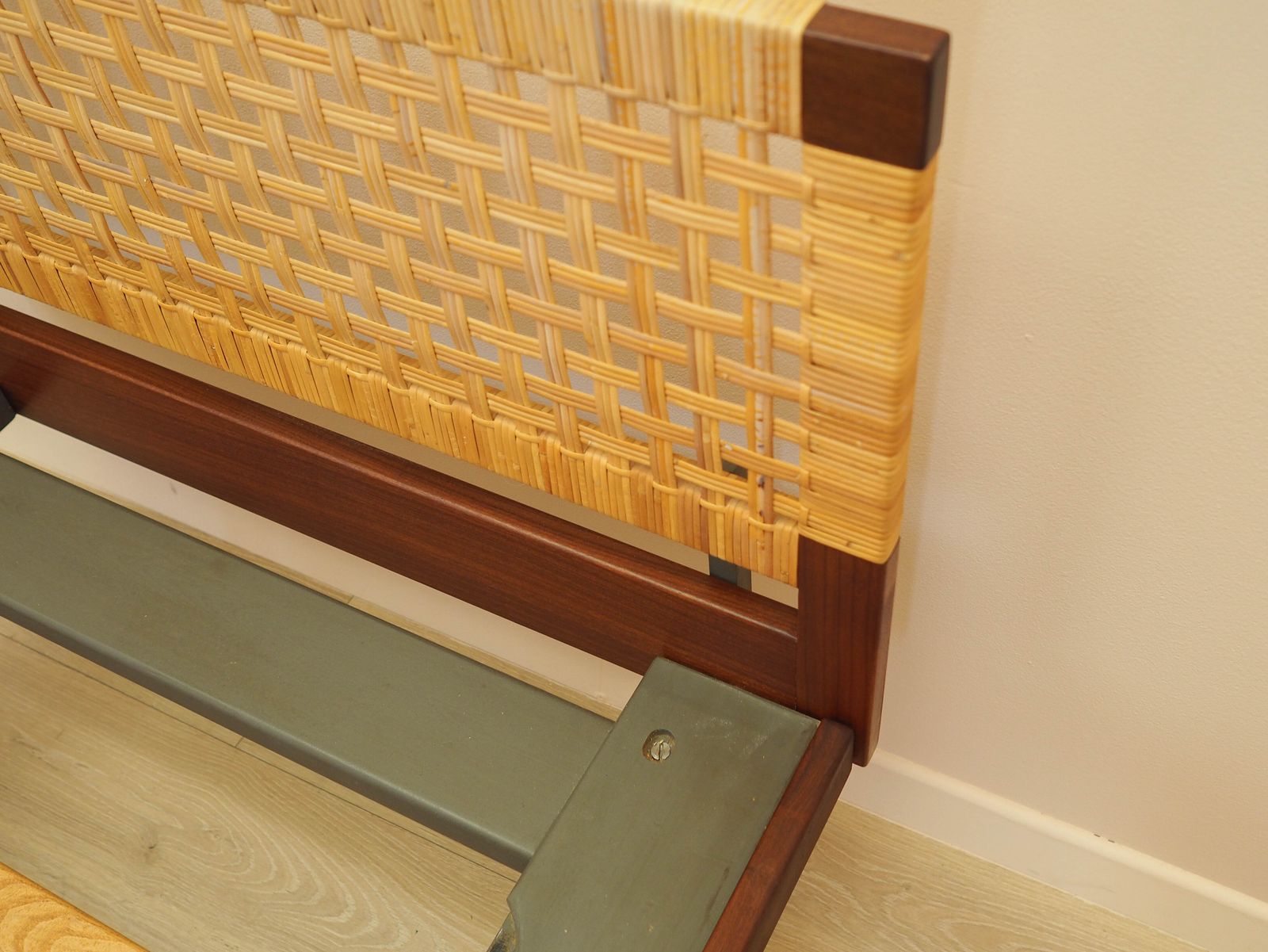 1449.0 Teak Bed, Danish Design, 1960s, Designer: Hans J. Wegner, Manufacturer: Getama photo