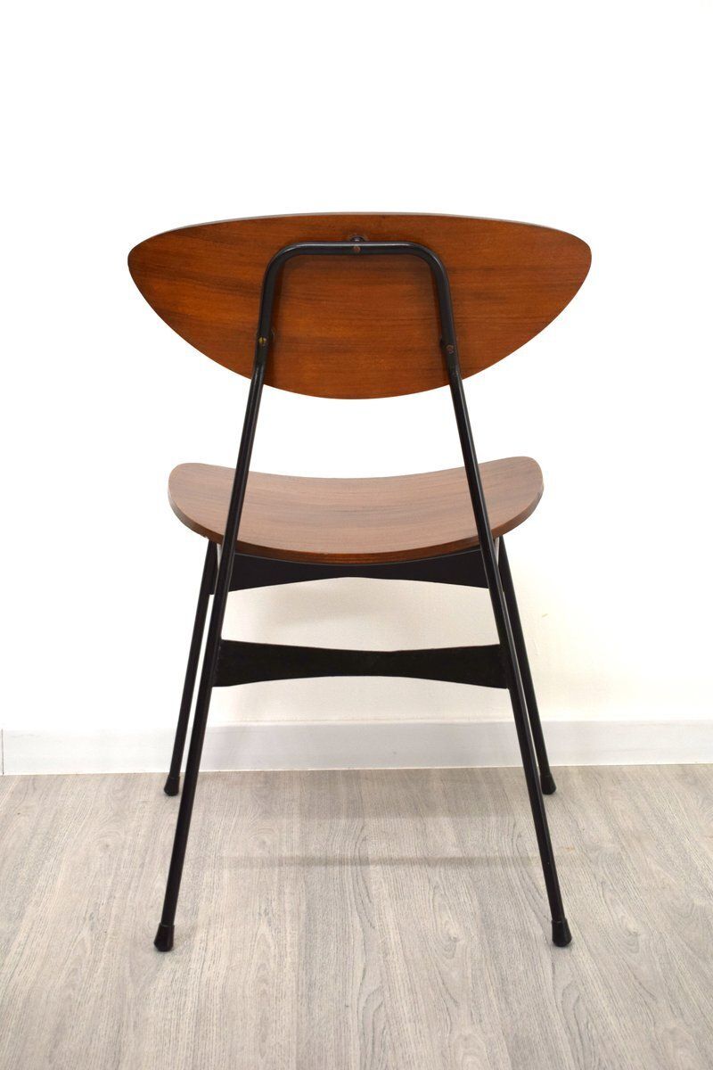 Chairs In Iron And Bentwood, 1950s, Set Of 4 photo for sale