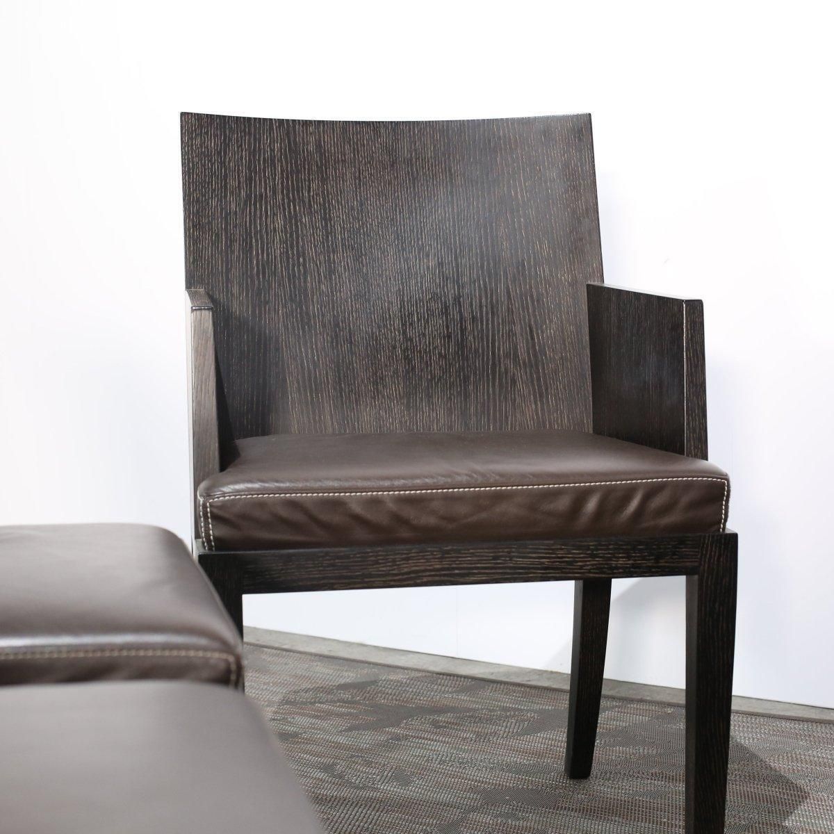 Hermès Reeditions Dining Chairs By Jean Michel Frank, Set Of Eight photo vinterior