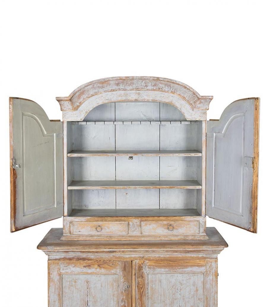 19th Century Provincial Rococo Cabinet From Narke, Sweden photo furniture
