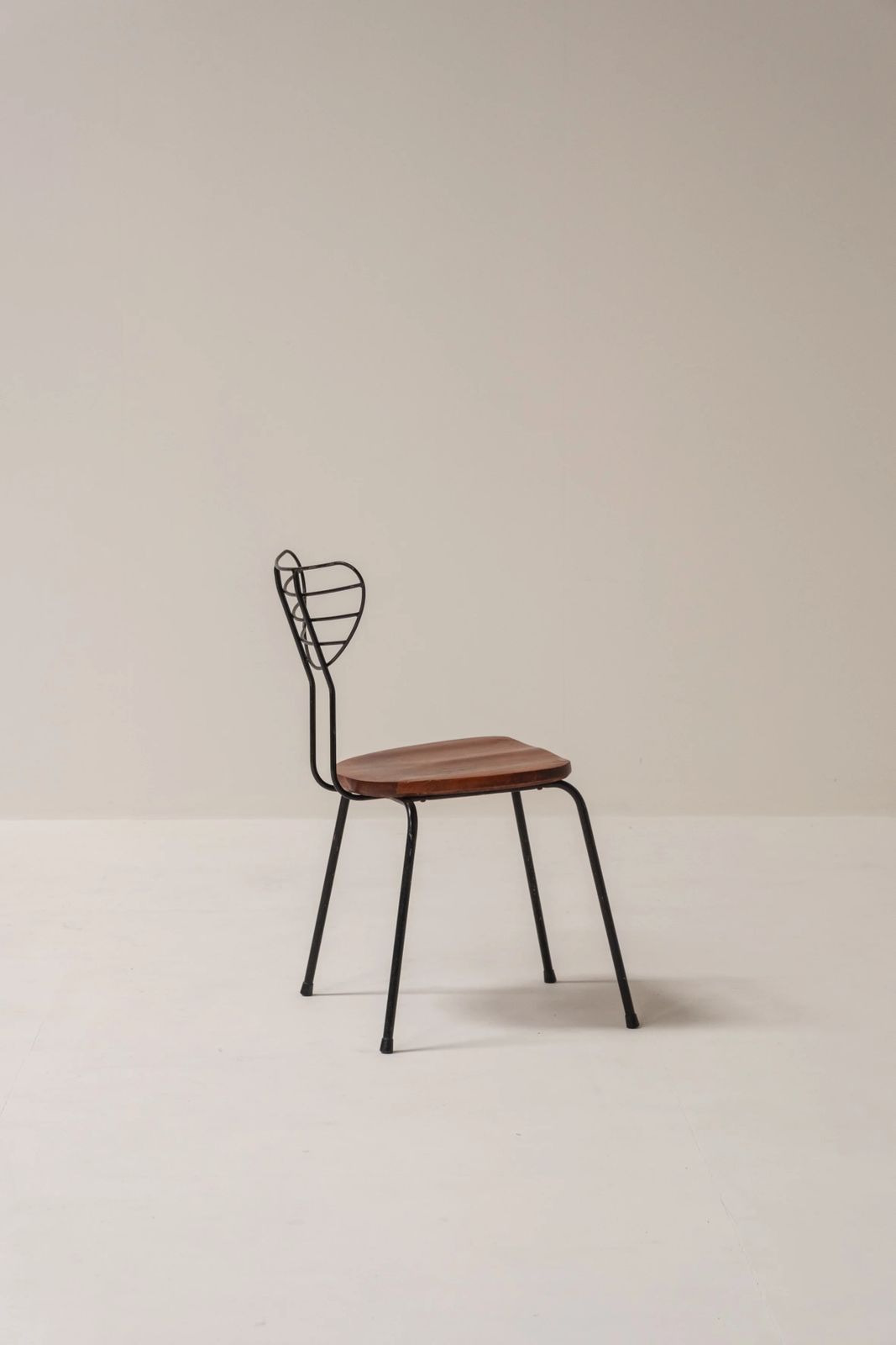 Set Of 6 ‘Radar’ Dining Chairs Attributed To Willy Van Der Meeren For Imexcotra, Belgium, 1950s photo vinterior
