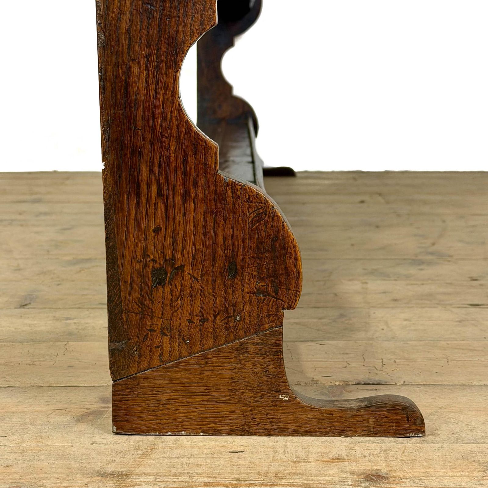 Antique Georgian Welsh Oak Dresser Rack | Antique Furniture | Antique Bookcase | Antique Storage | Open Bookcase photo vintage