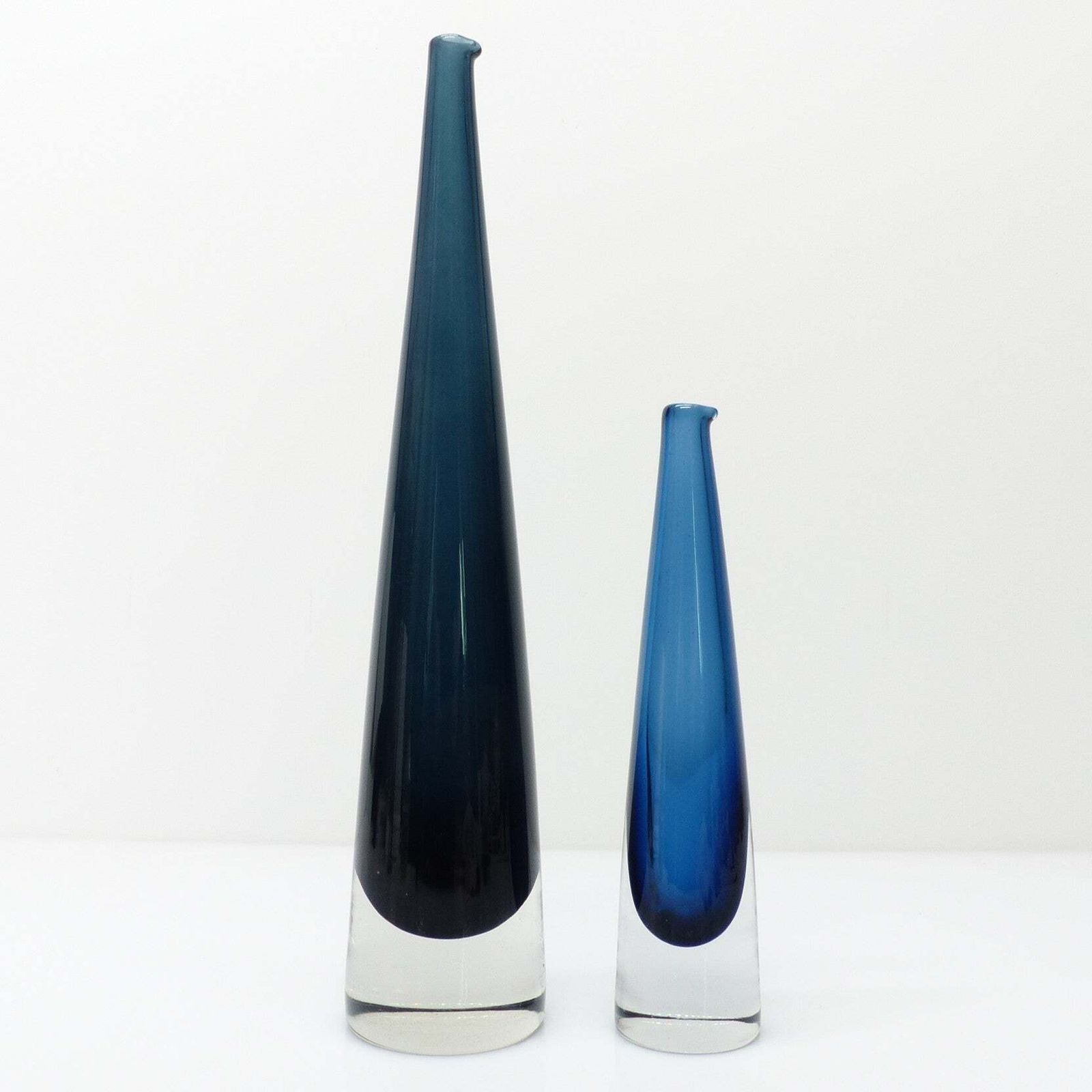 Timo Sarpaneva – Pair Of Jääpuikko Icicle Vases For Iittala, Finland, 1958 1966 photo furniture