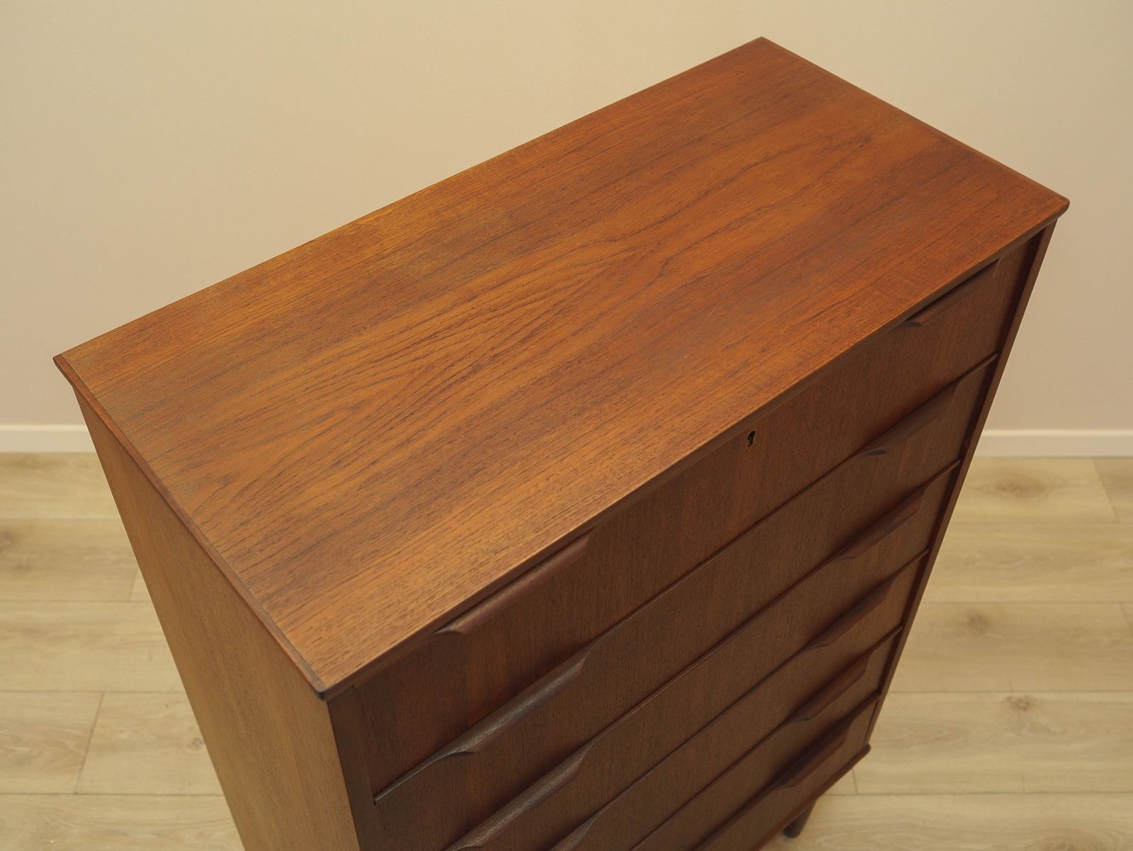 Teak Chest Of Drawers, Danish Design, 1970s, Made In Denmark photo vinterior