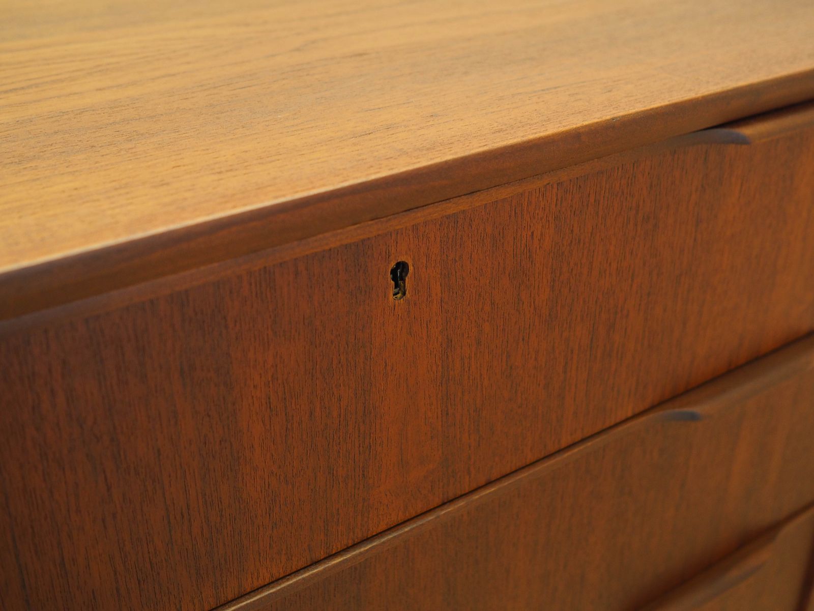 photo for sale Teak Chest Of Drawers, Danish Design, 1970s, Made In Denmark